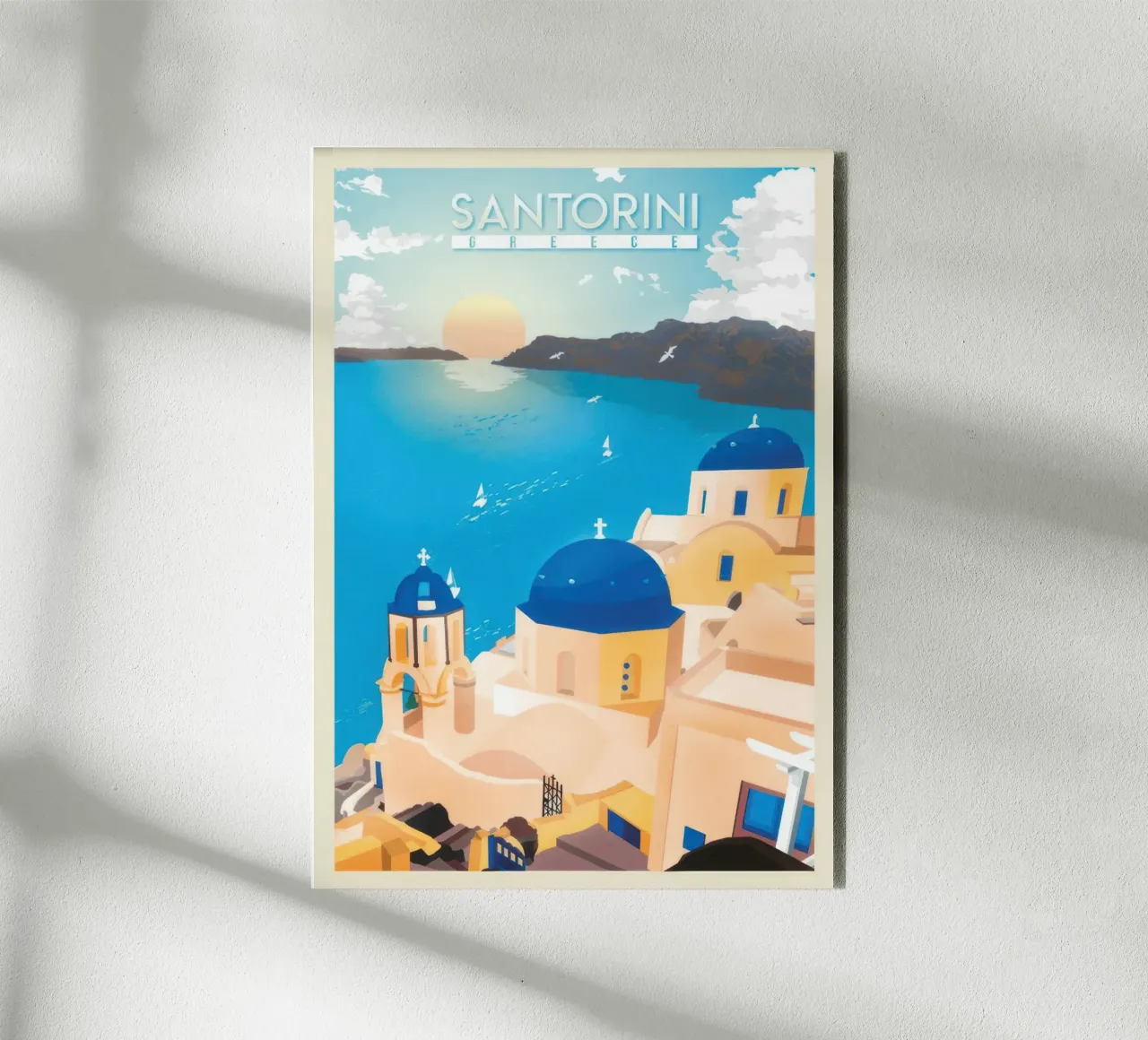 SANTORINI alluminio dibond da TRaveler