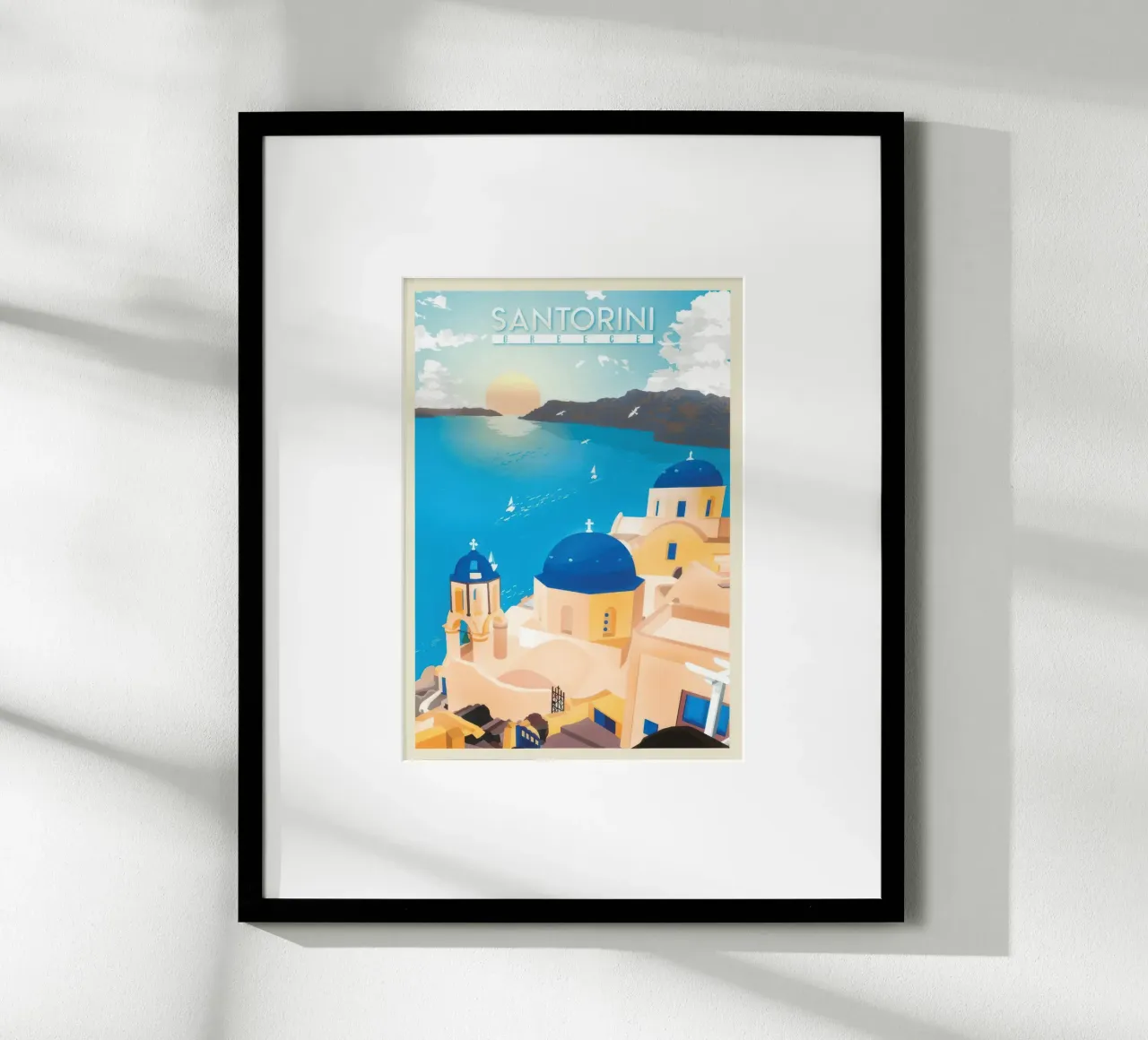 SANTORINI carta hahnemühle da TRaveler