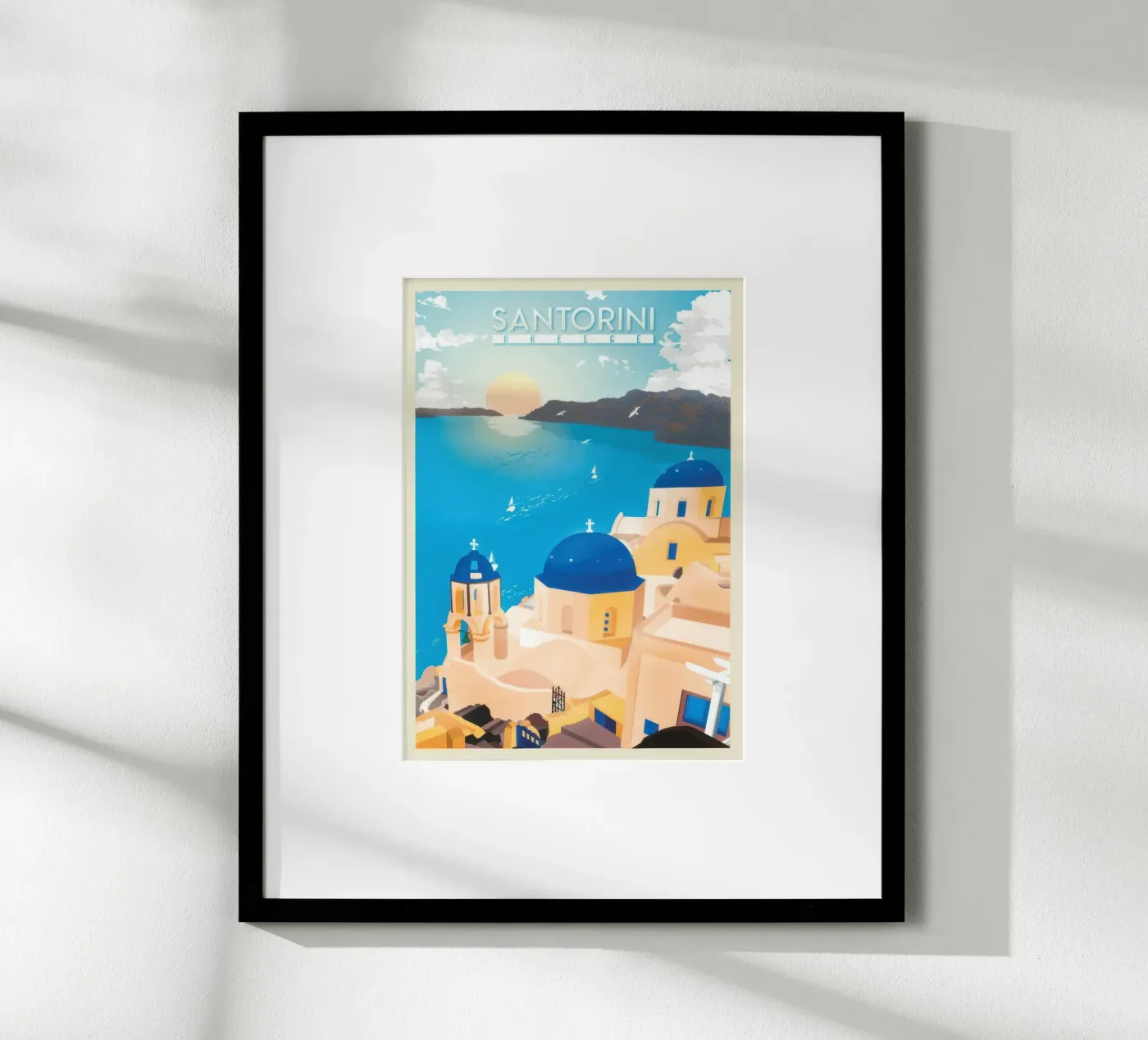 SANTORINI poster da TRaveler