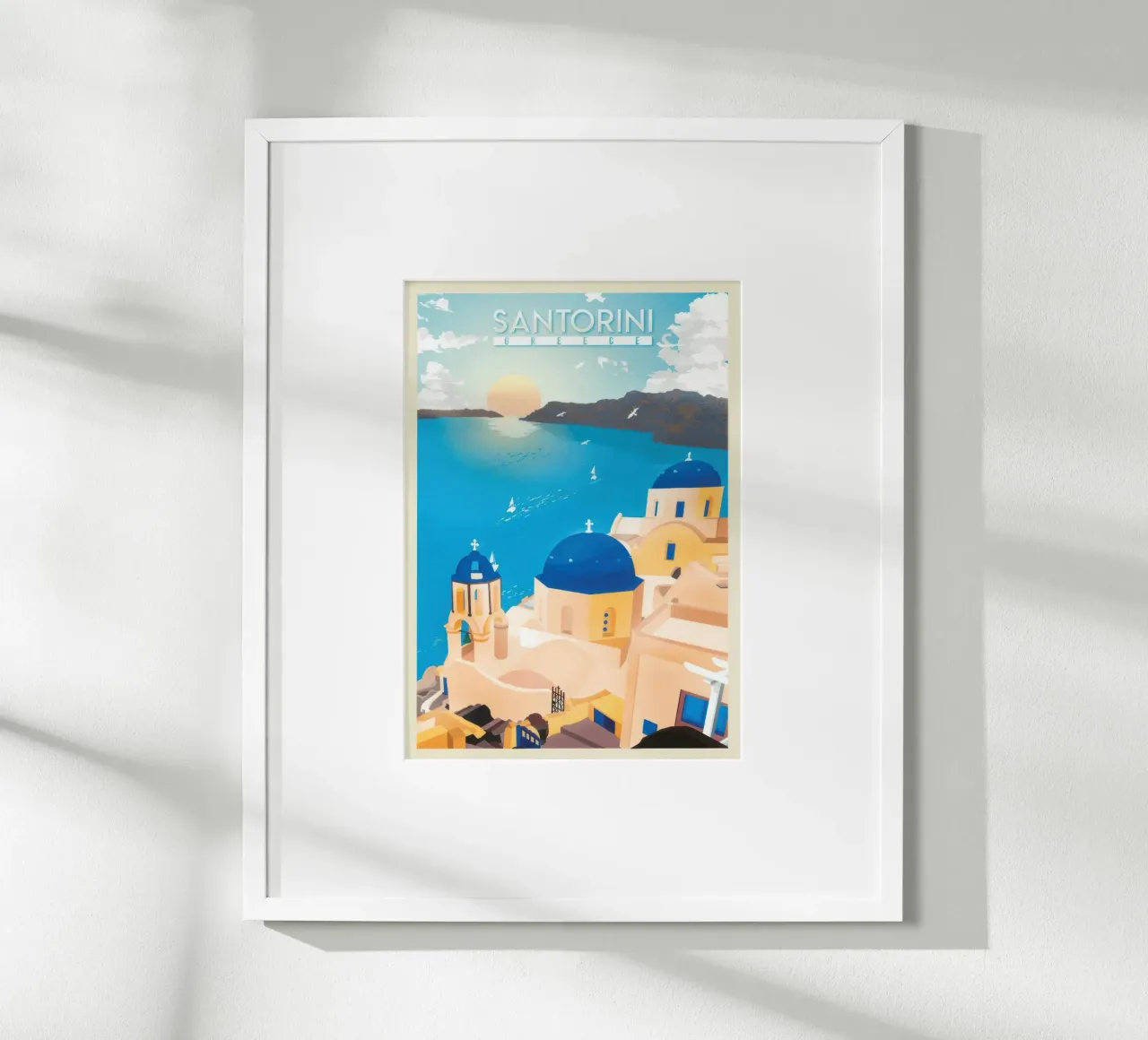 SANTORINI carta hahnemühle da TRaveler