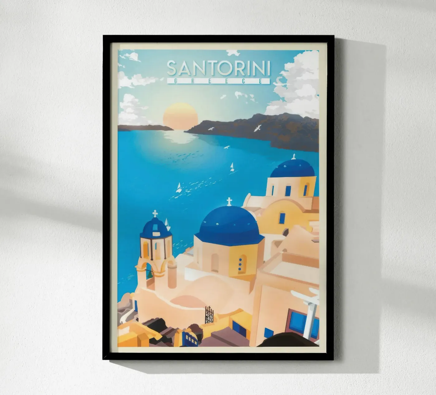 SANTORINI poster da TRaveler