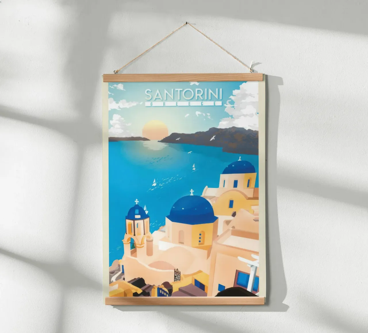SANTORINI carta hahnemühle da TRaveler