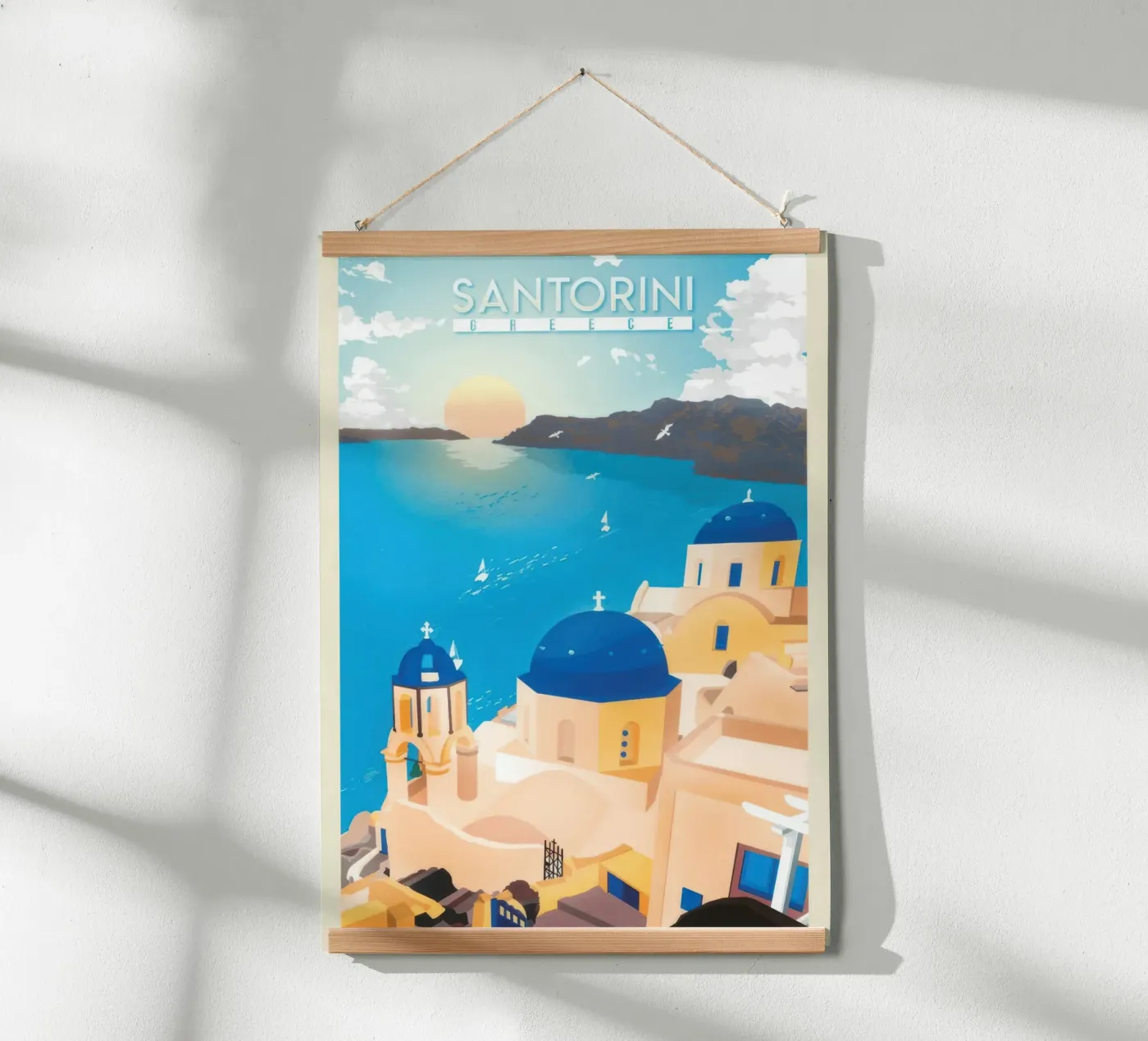 SANTORINI poster da TRaveler