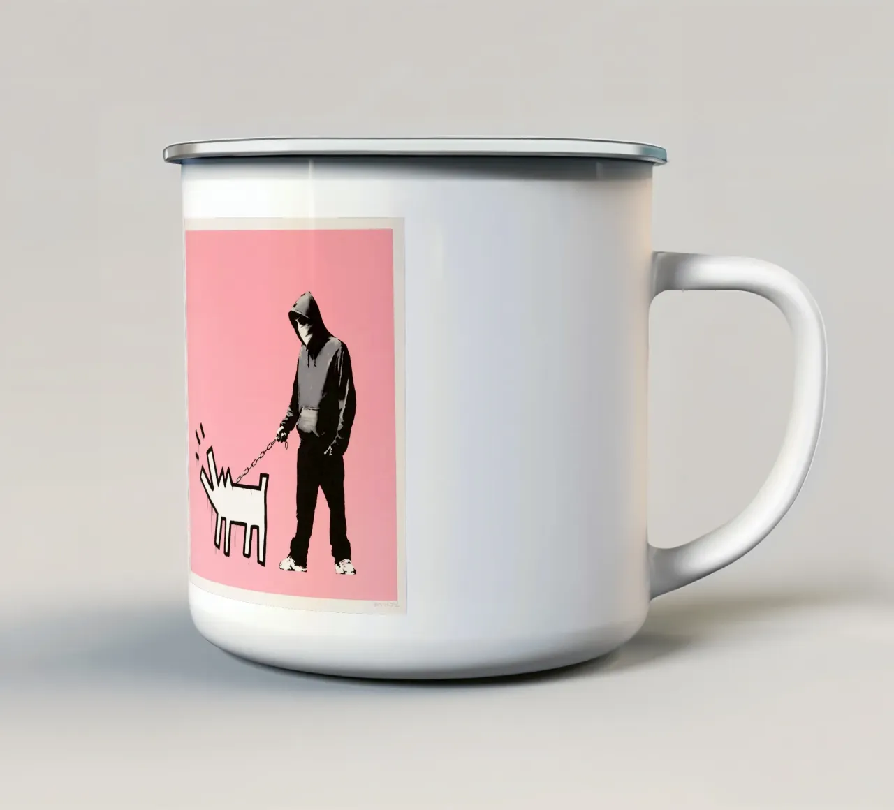 Scegliete la vostra arma tazza in smalto da Harmony Gallery