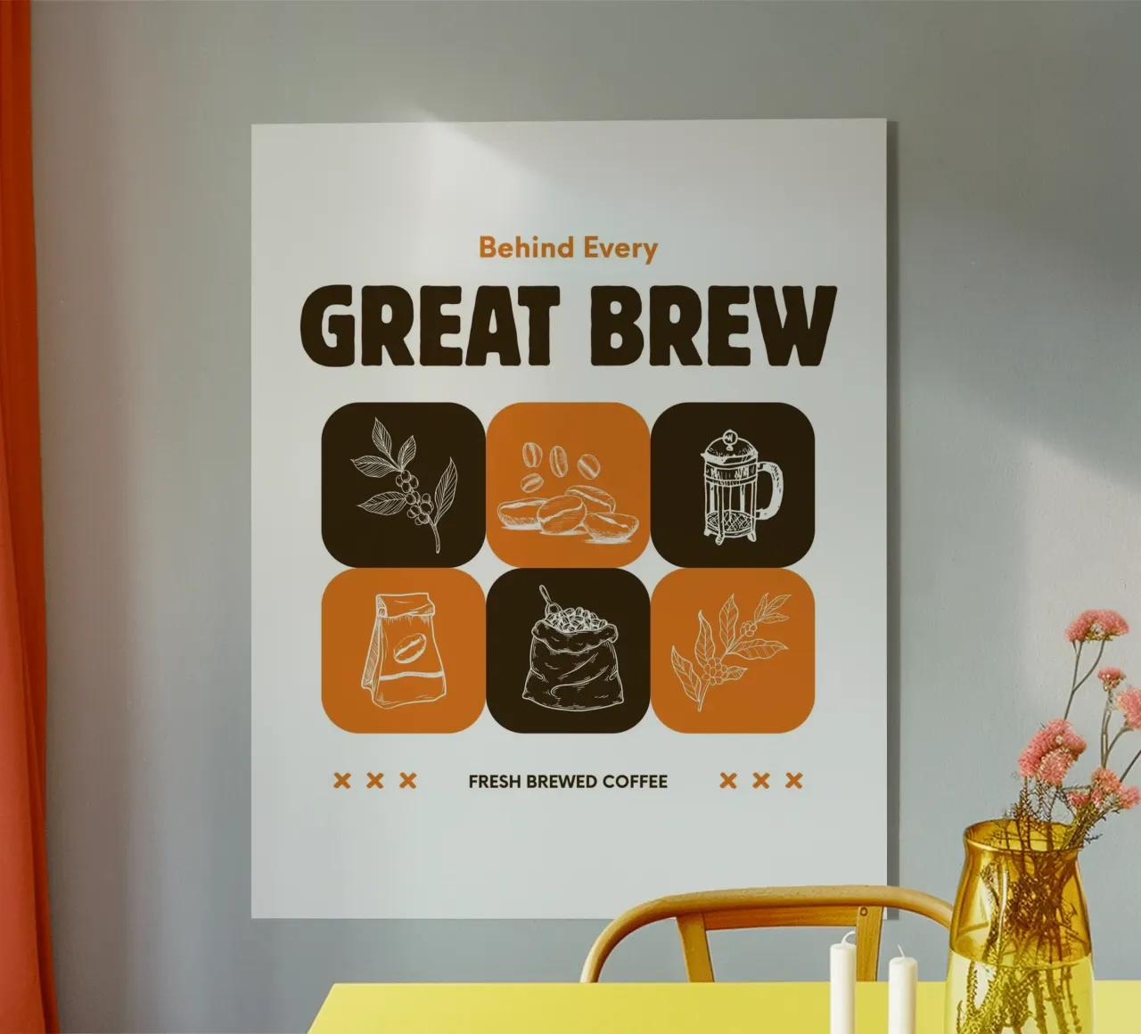 GREAT BREW plexiglass da COFFEE CLUB