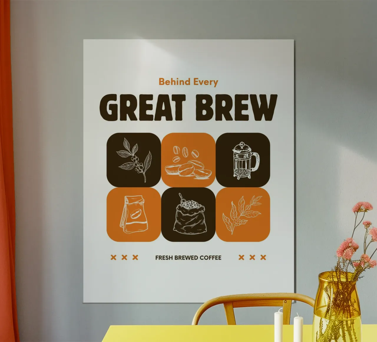 GREAT BREW poster da COFFEE CLUB