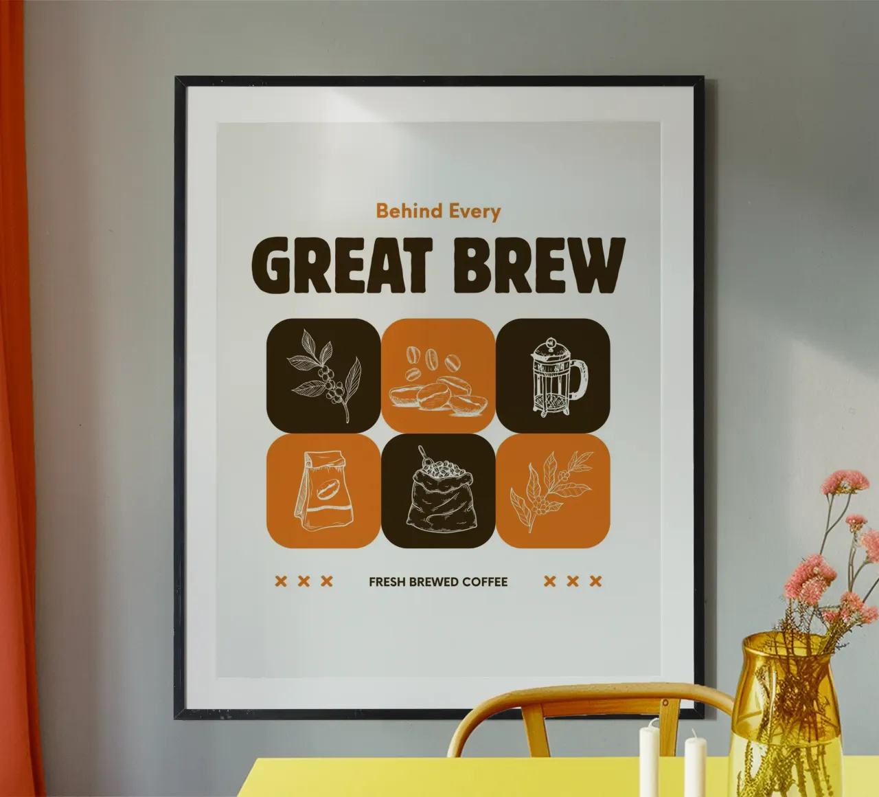 GREAT BREW poster da COFFEE CLUB
