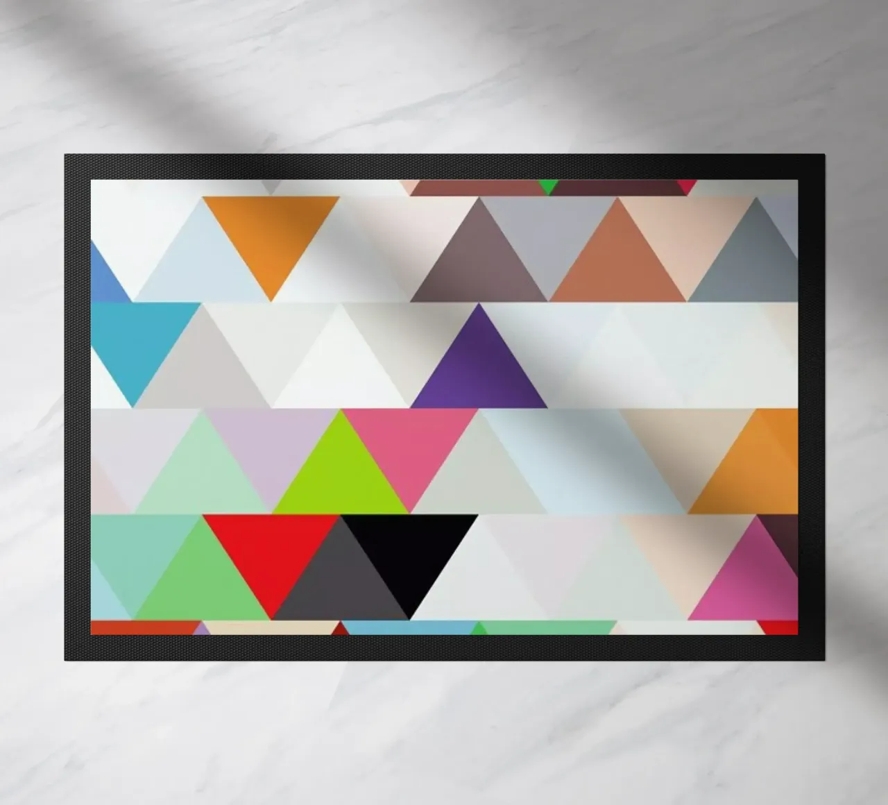 Apartment 01 doormat by Three Of The Possessed