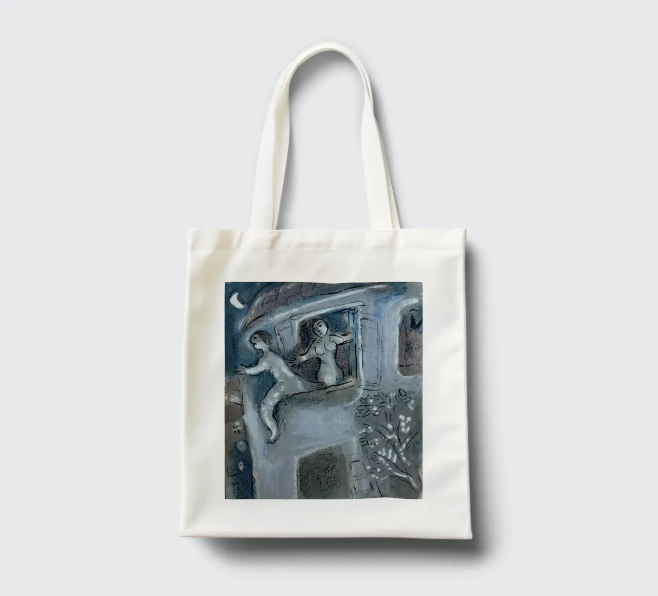 Davide e Michal borsa in juta da Harmony Gallery