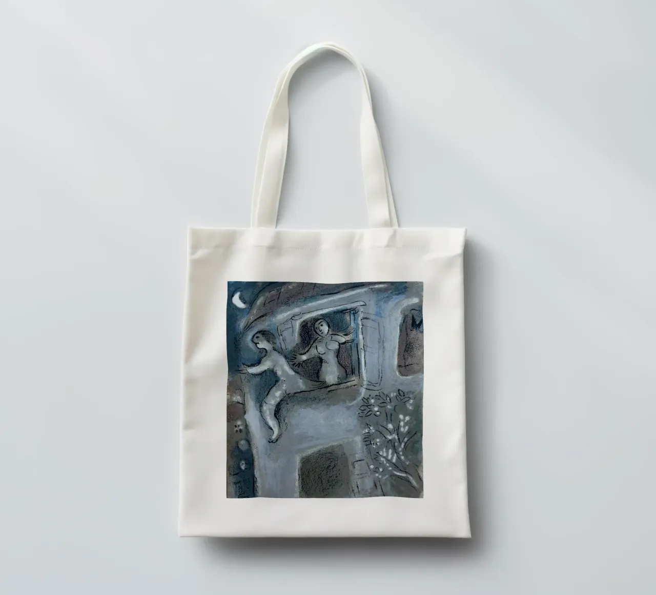 Davide e Michal borsa in juta da Harmony Gallery