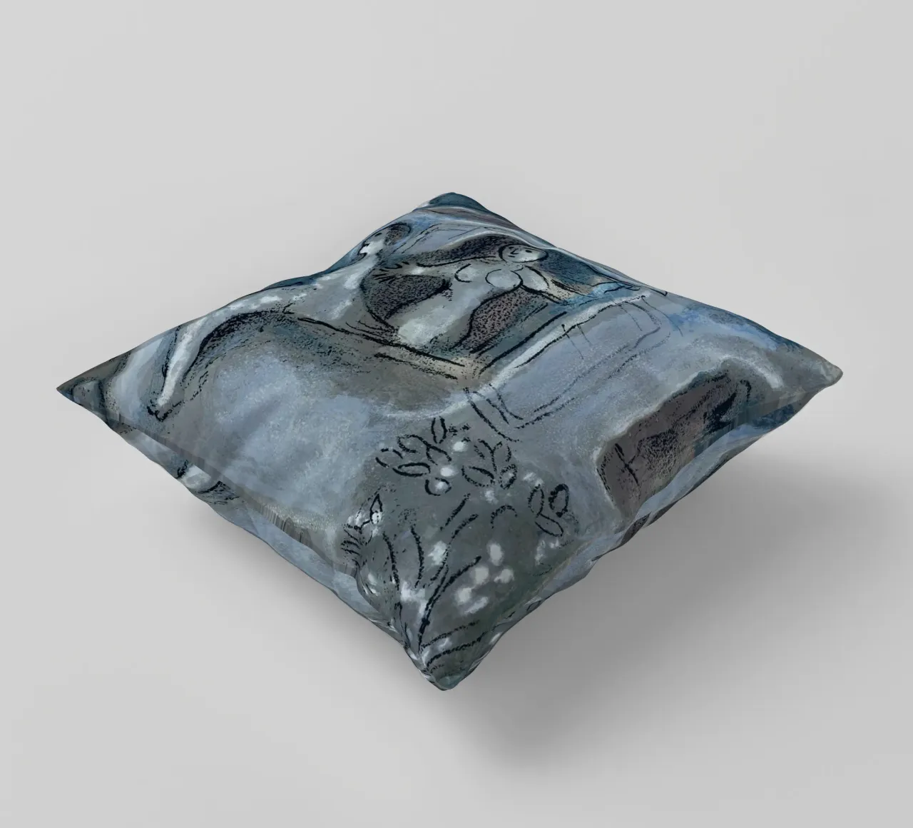 Davide e Michal cuscino da Harmony Gallery