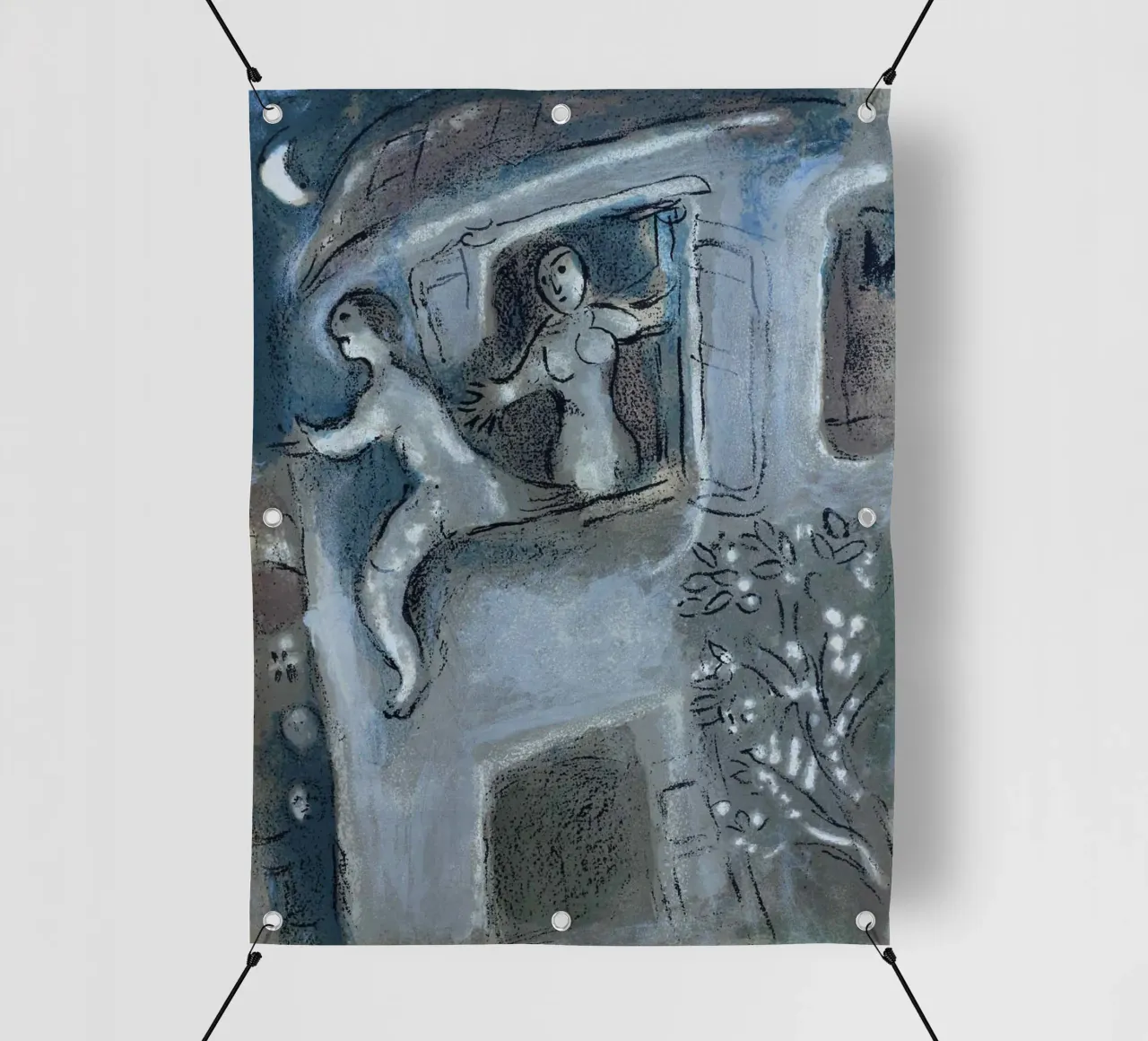 Davide e Michal telo in pvc da Harmony Gallery