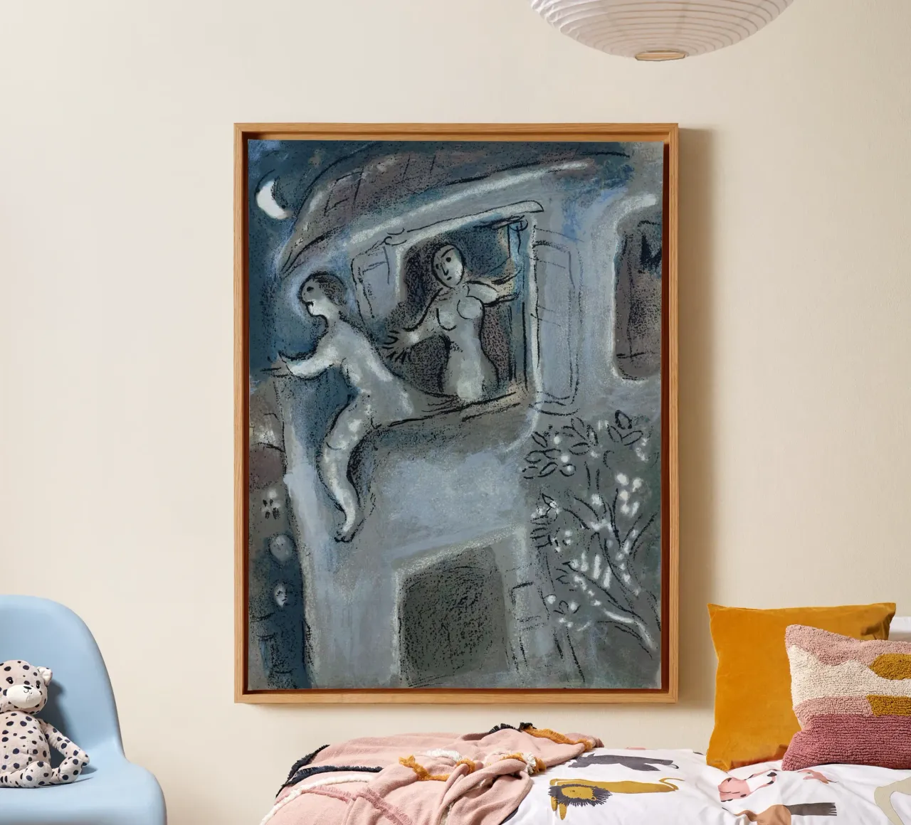 Davide e Michal tela da Harmony Gallery