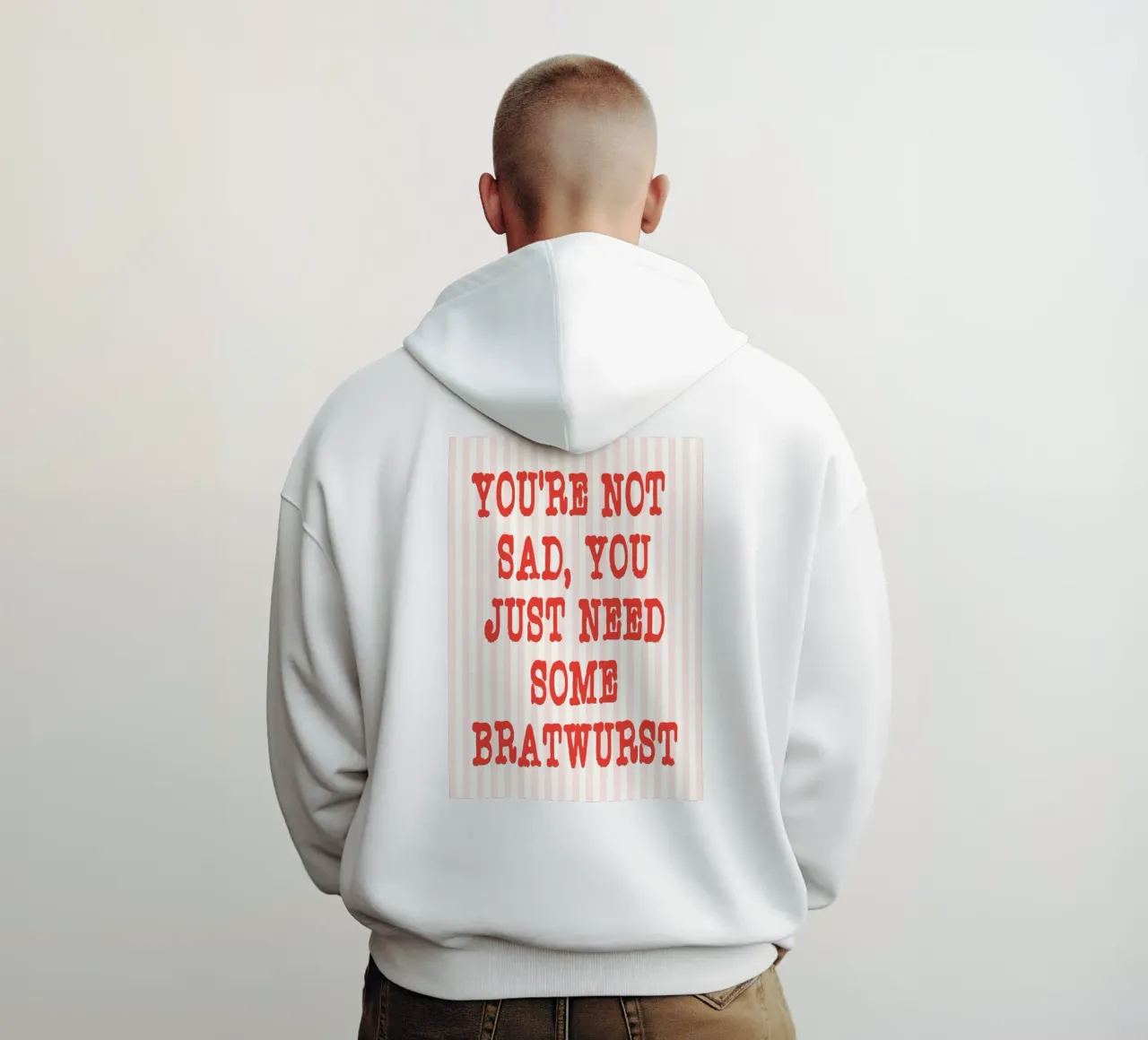 non sei triste felpa con cappuccio da rapunsell