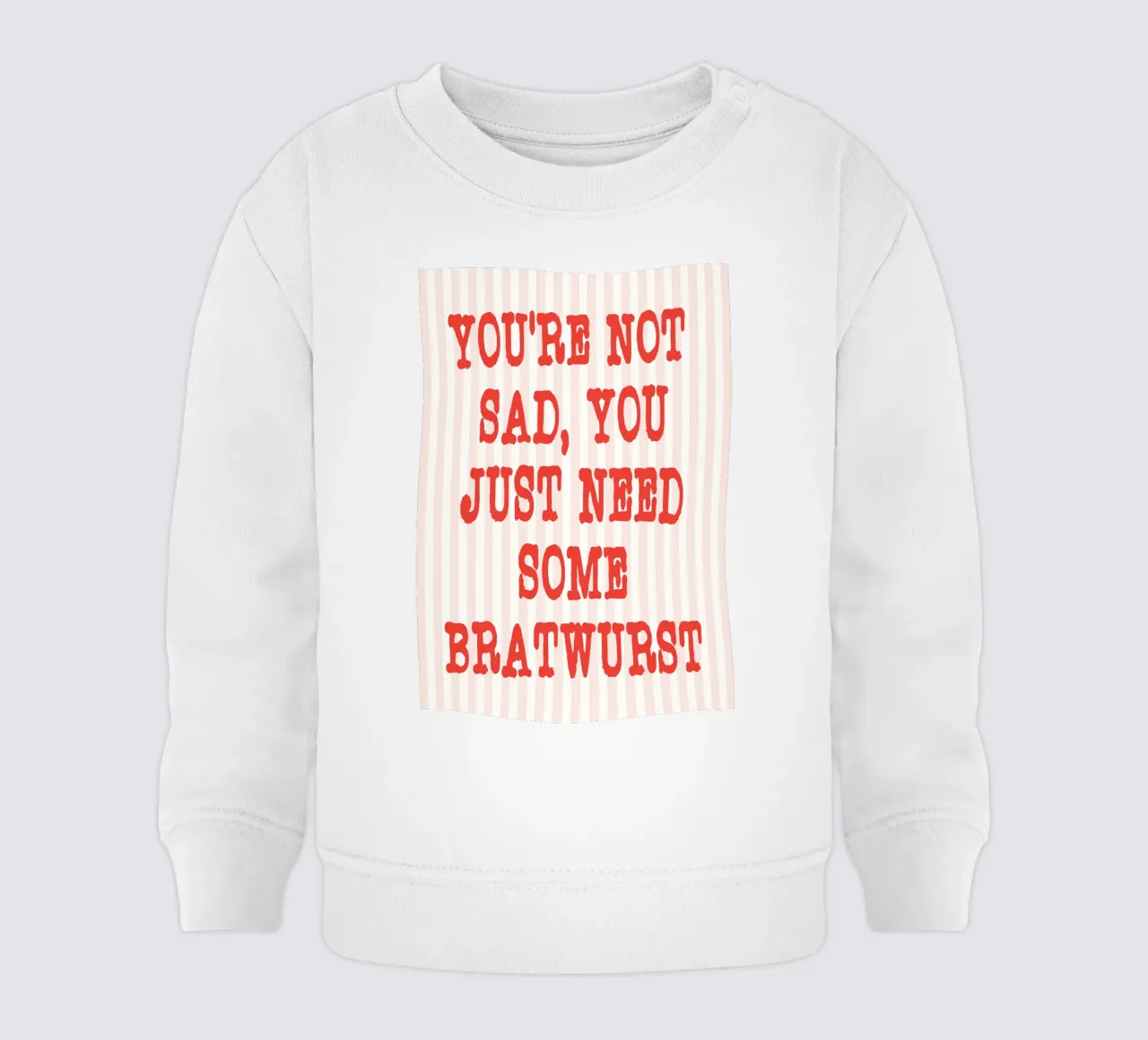 non sei triste felpa neonato da rapunsell