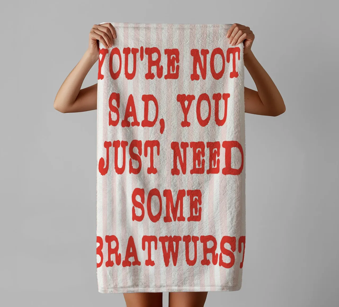 non sei triste asciugamano da bagno da rapunsell