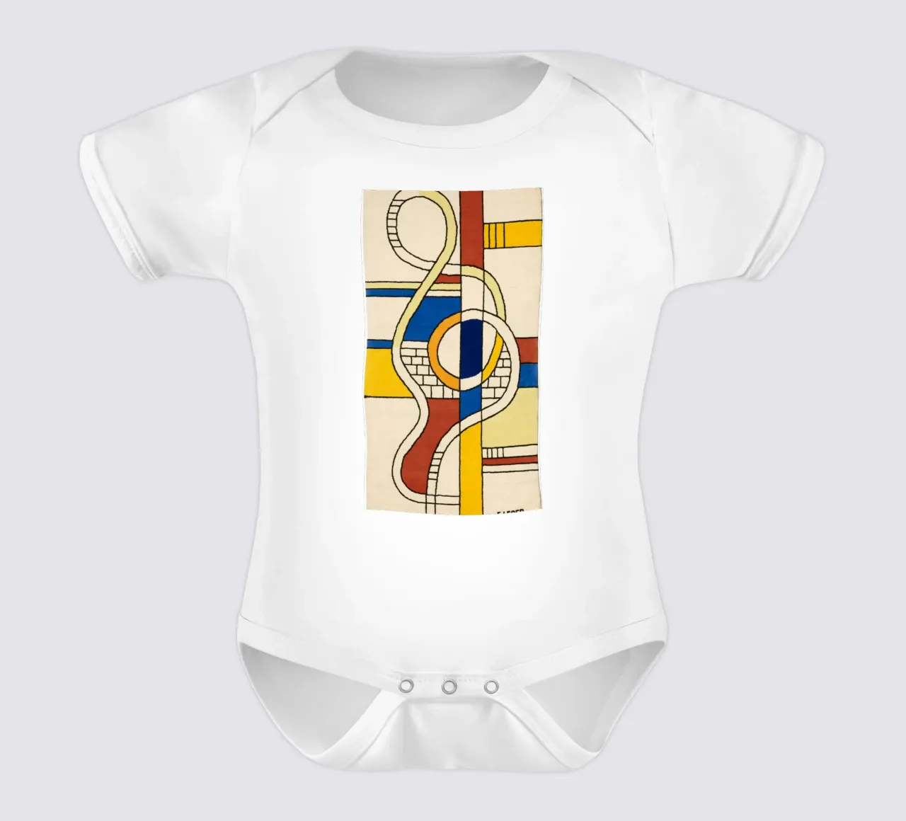 Composition abstraite body bébé de Harmony Gallery