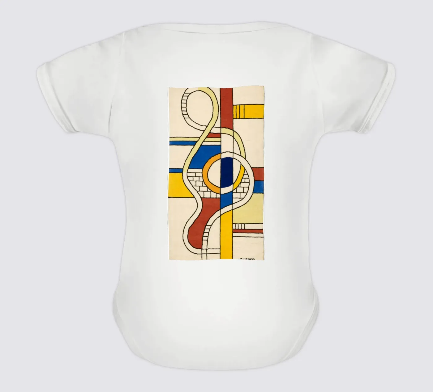 Abstract Composition Kurzarm Babybody von Harmony Gallery