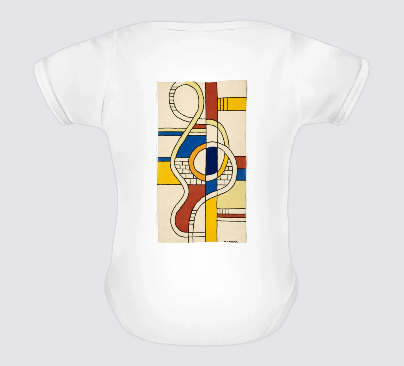 Abstract Composition Kurzarm Babybody von Harmony Gallery