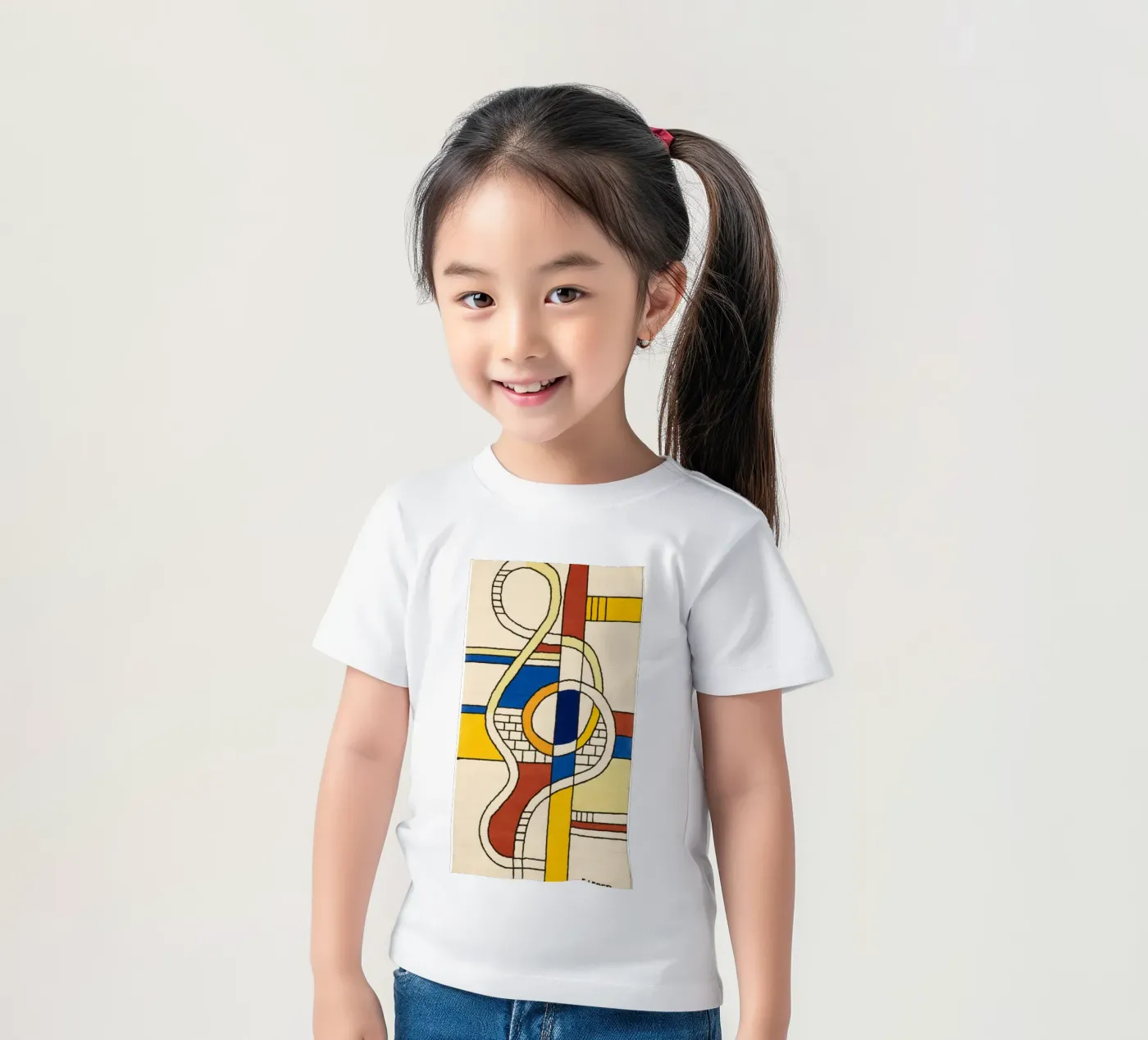 Abstract Composition kids t-shirt by Harmony Gallery