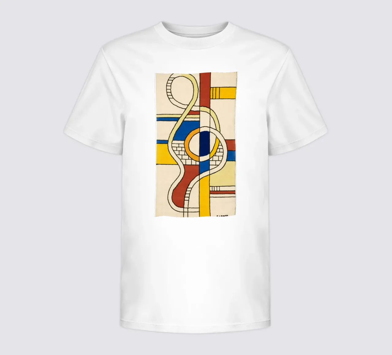 Abstracte samenstelling kinder t-shirt van Harmony Gallery