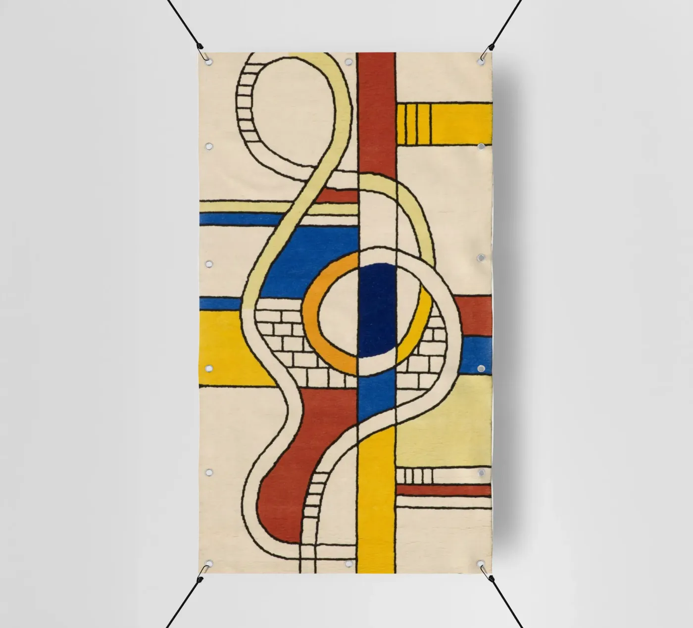 Abstrakte Komposition PVC Plane von Harmony Gallery