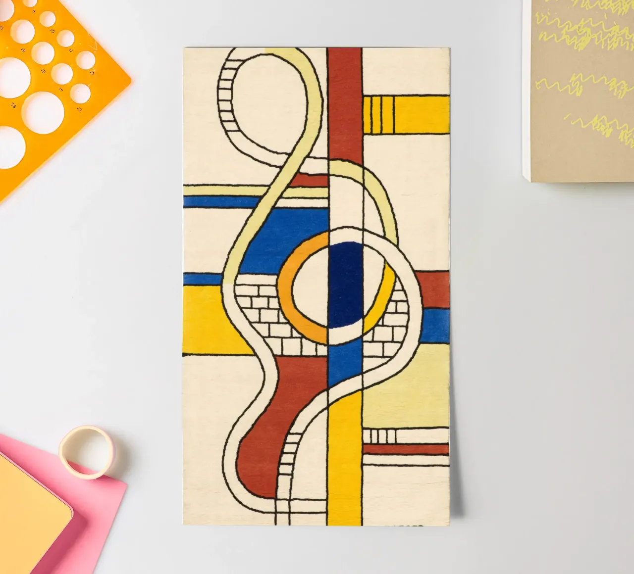 Abstract Composition sticker sheet by Harmony Gallery