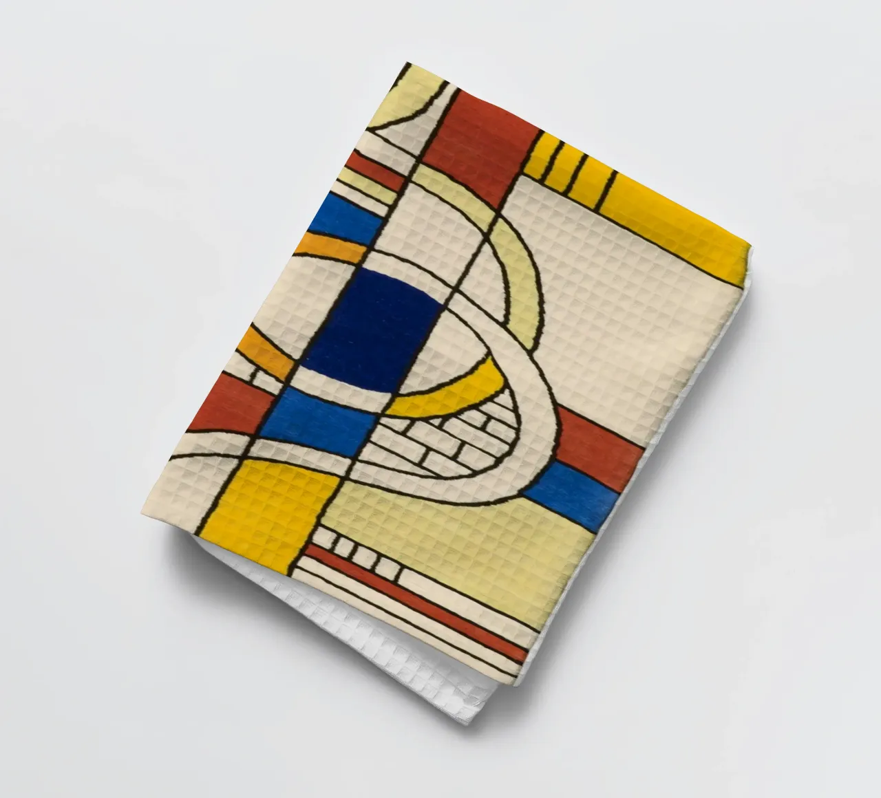 Composition abstraite torchon de Harmony Gallery