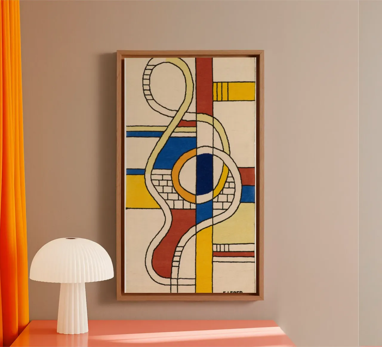 Abstract Composition canvas by Harmony Gallery