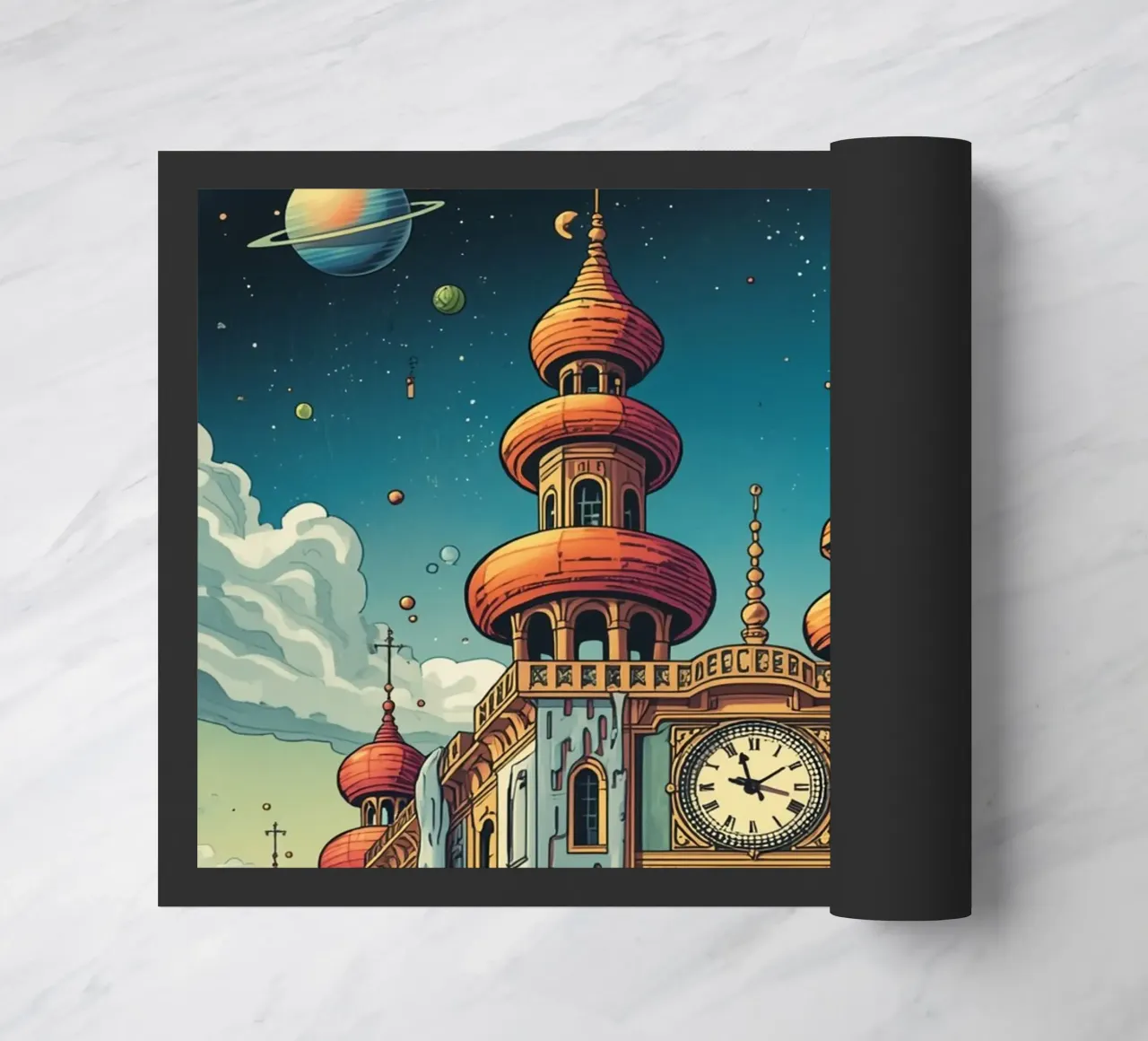 municipio con un'area ondulata zerbino da uniqe world