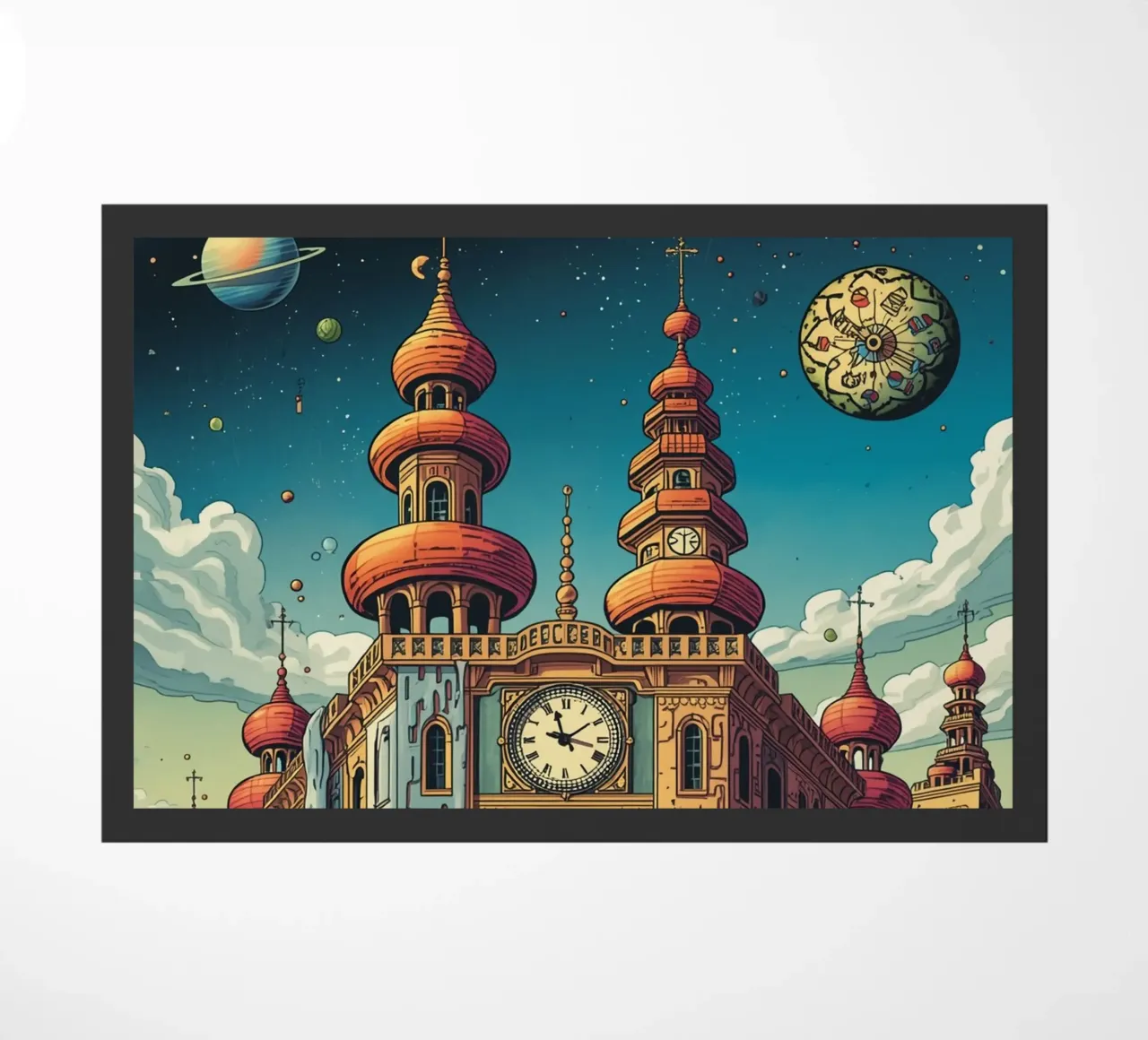 municipio con un'area ondulata zerbino da uniqe world