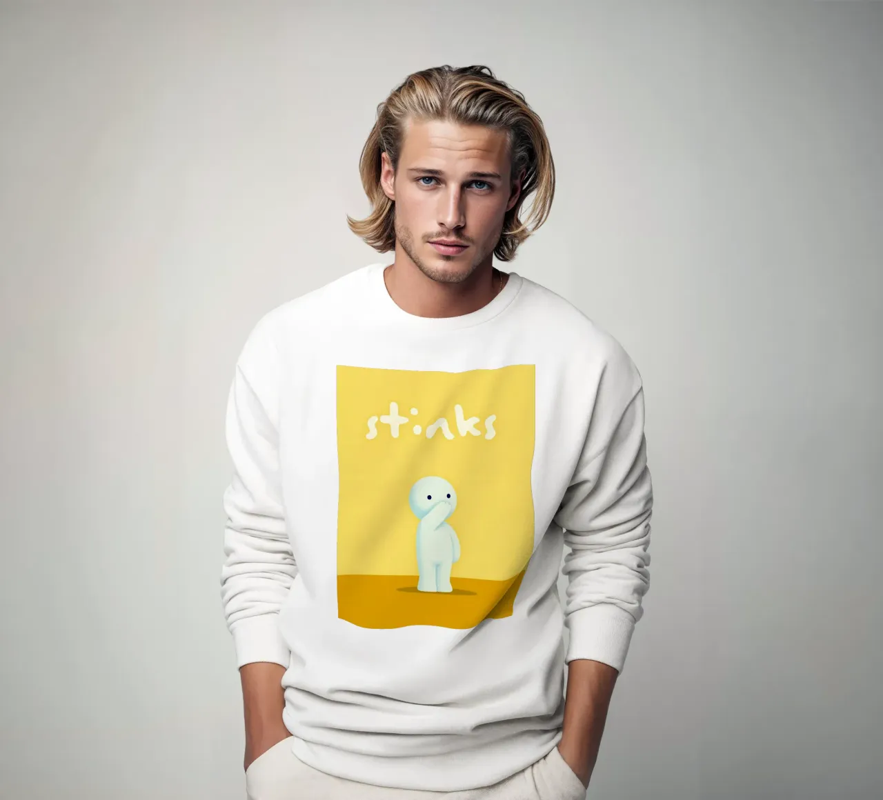 puzza di sorriso cattivo felpa da rapunsell