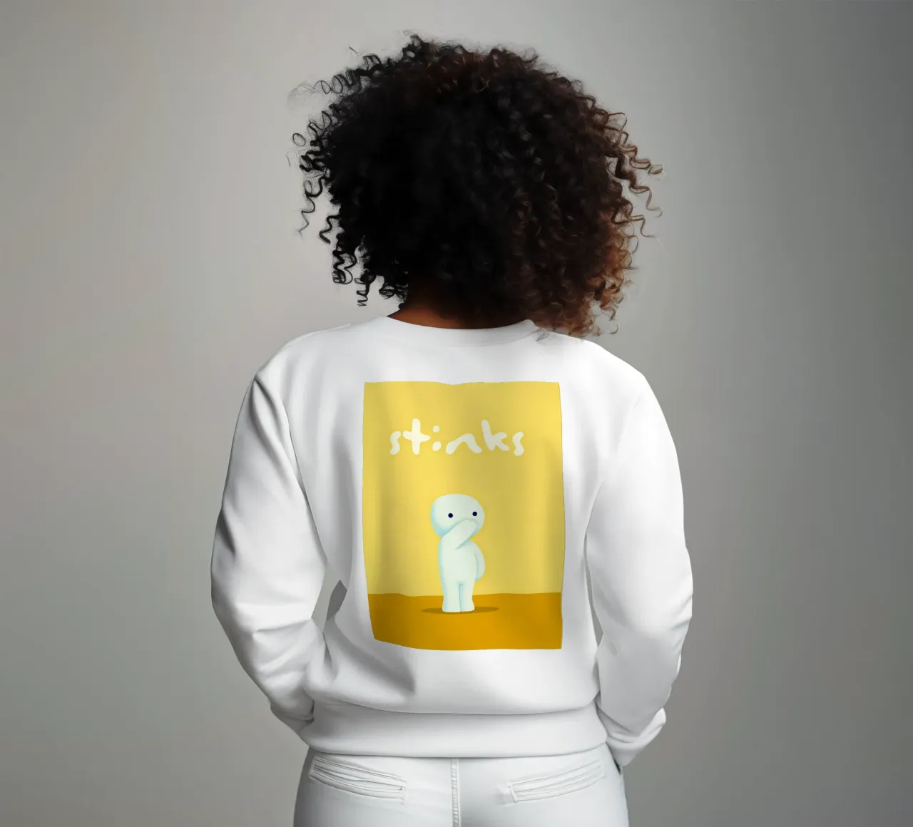 puzza di sorriso cattivo felpa da rapunsell