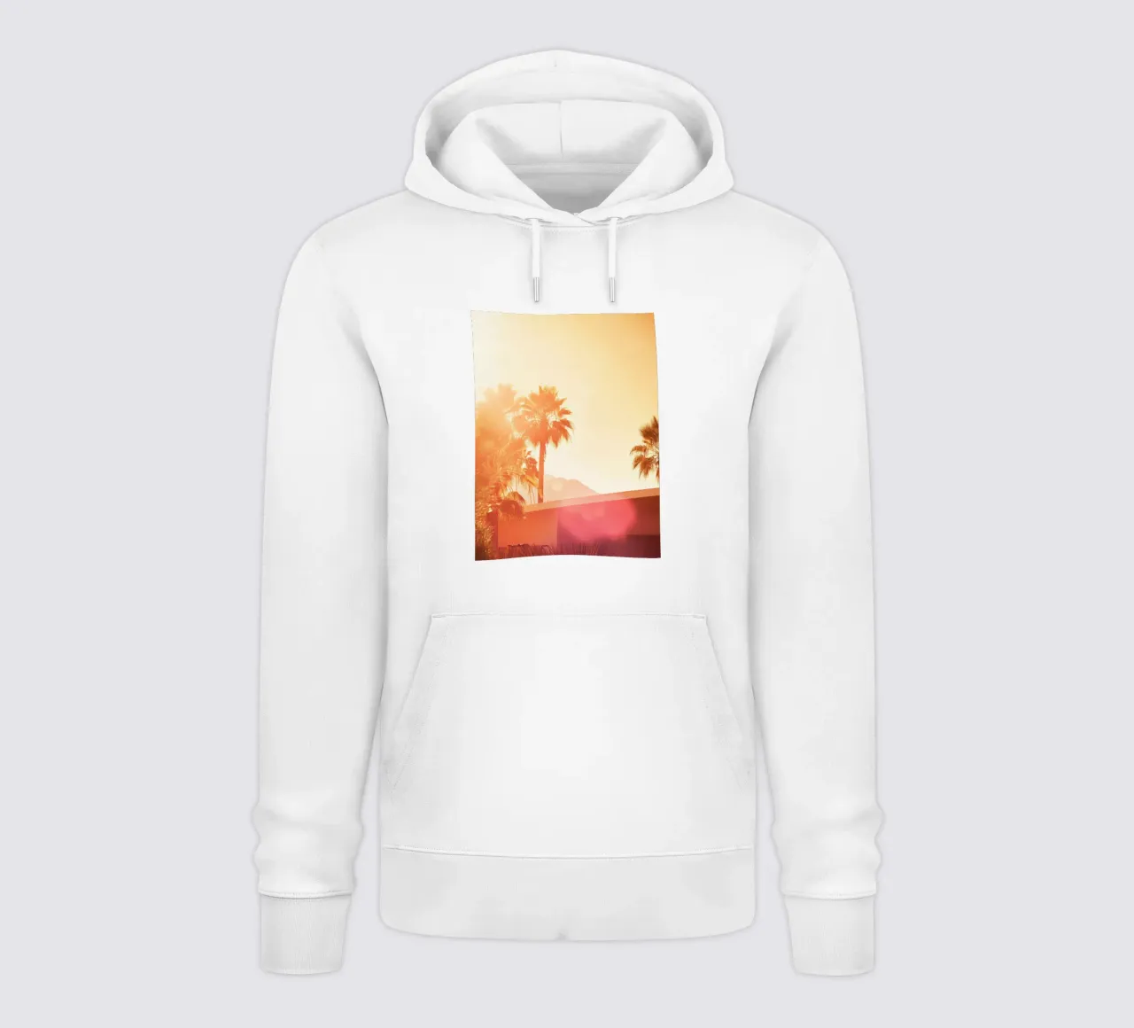 Palm Spring felpa con cappuccio da Affiches Minimalistes
