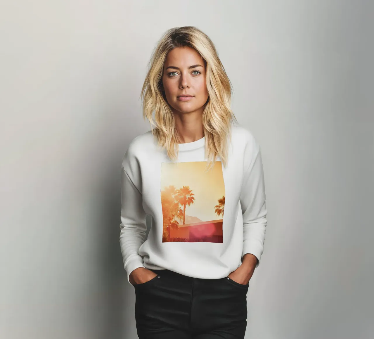 Palm Spring felpa da Affiches Minimalistes