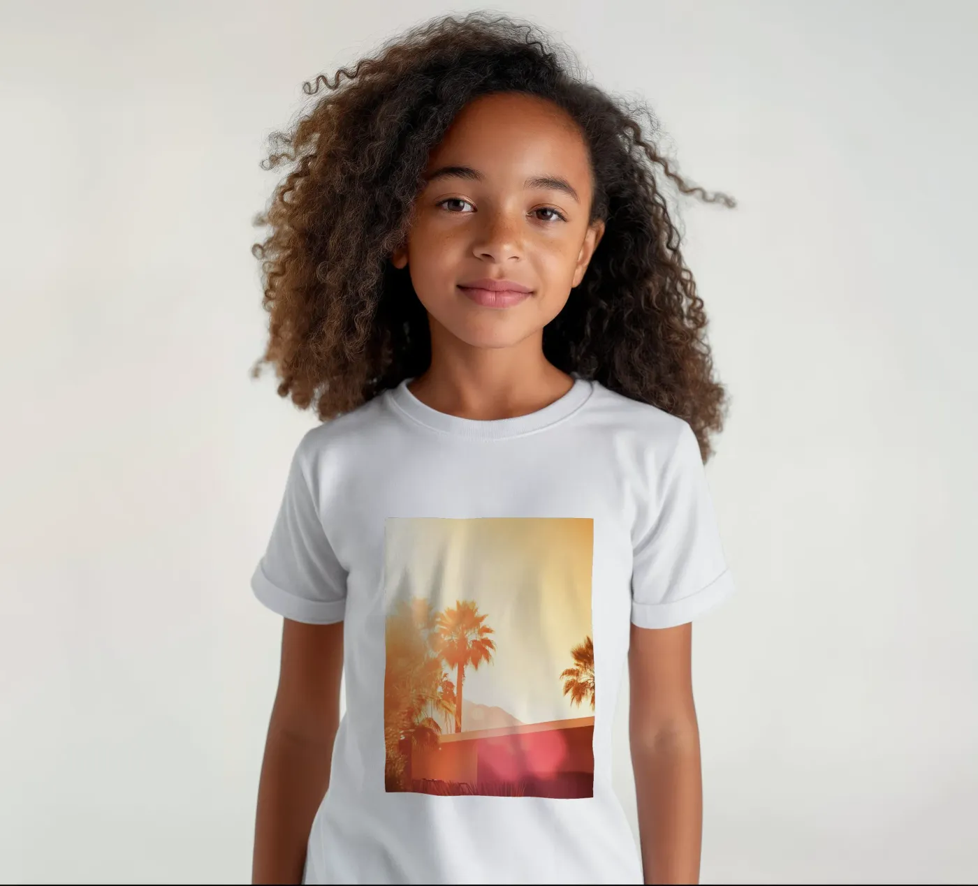 Palm Spring t-shirt bambini da Affiches Minimalistes