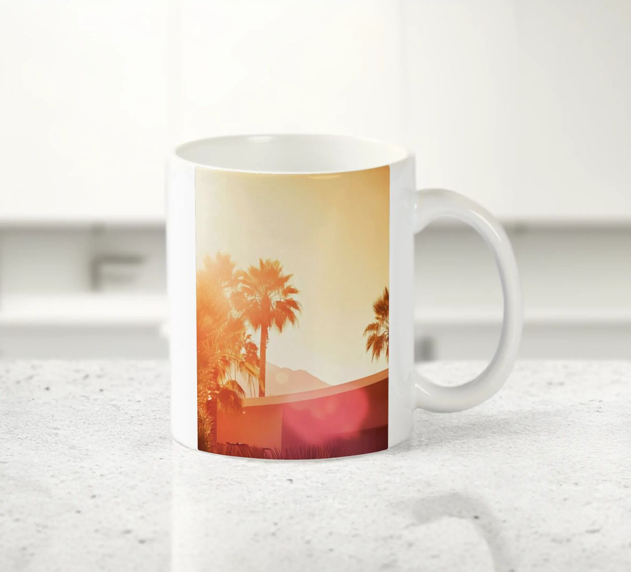 Palm Spring tazza in ceramica da Minimalistic
