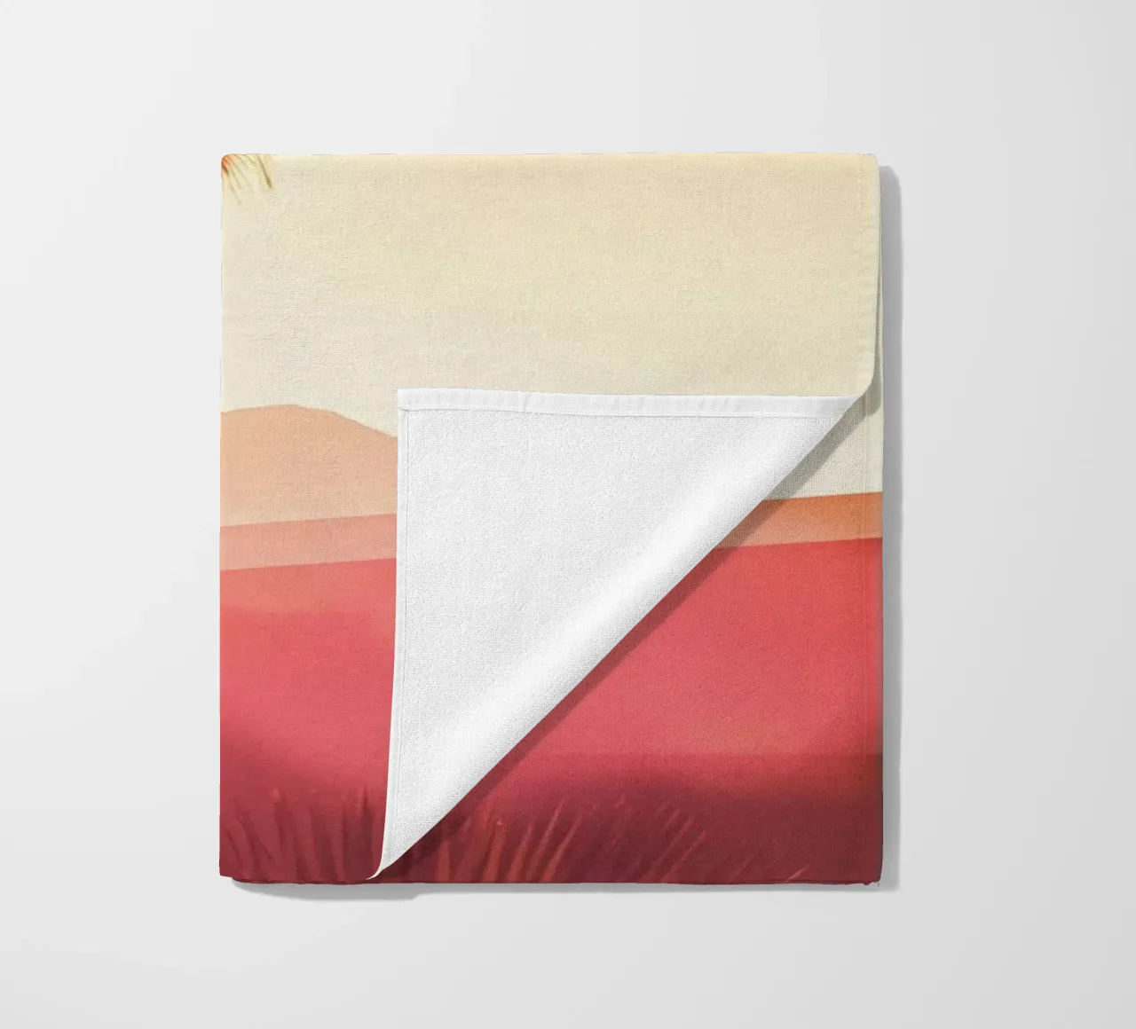 Palm Spring toalla de playa de Affiches Minimalistes