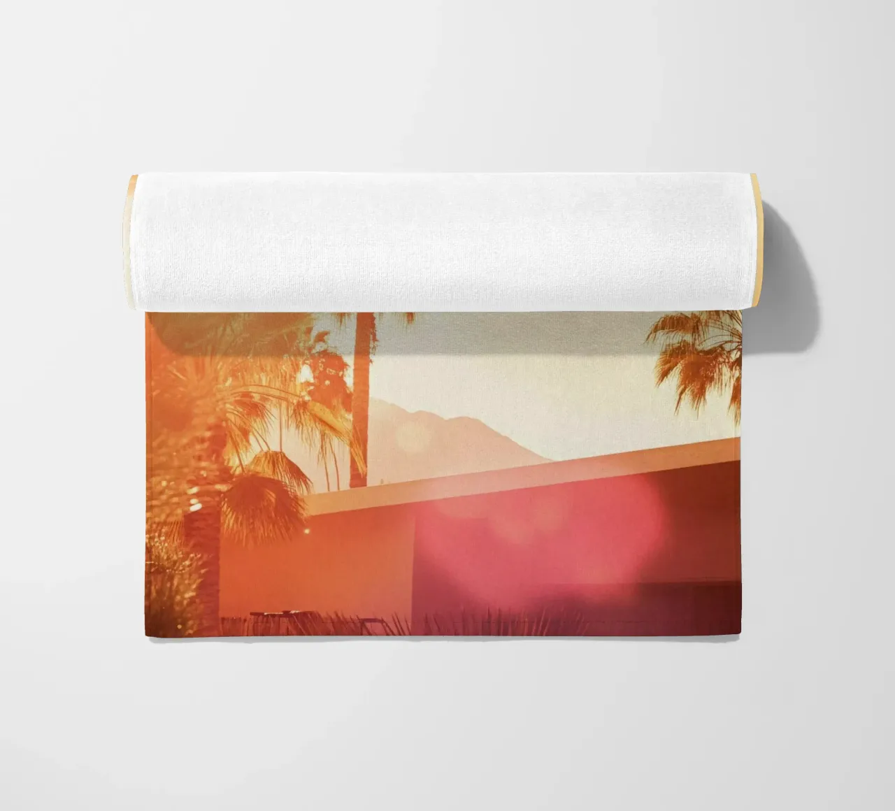 Palm Spring toalla de playa de Affiches Minimalistes