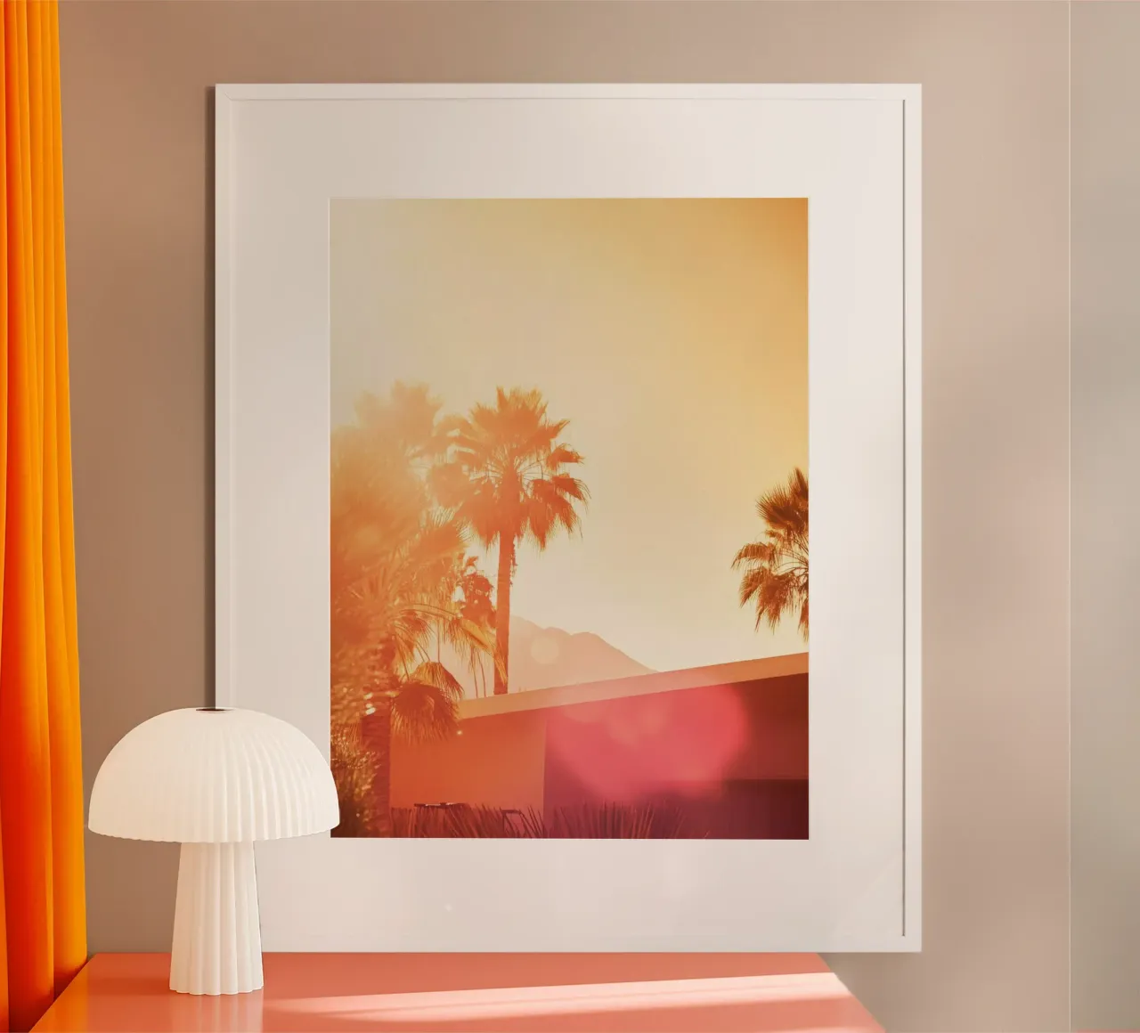 Palm Spring poster da Affiches Minimalistes
