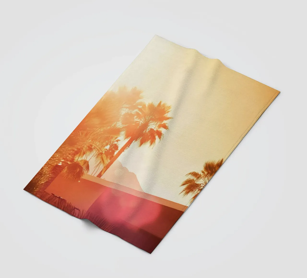 Palm Spring coperta in pile da Minimalistic
