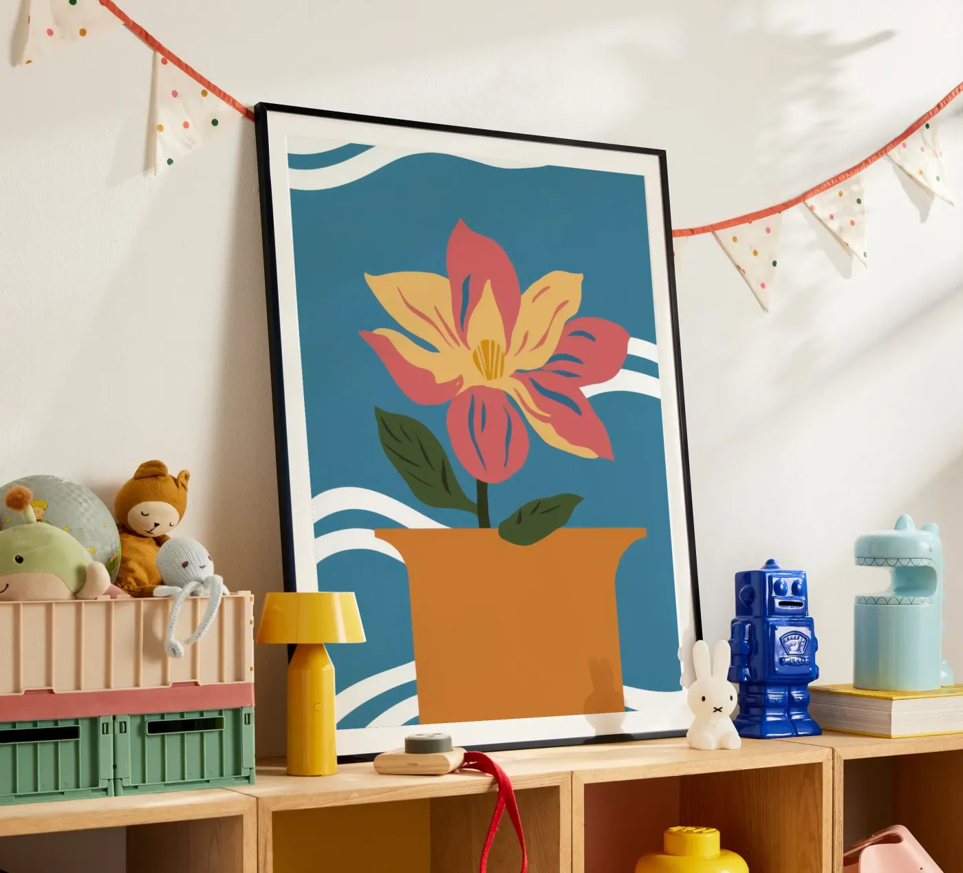 Simple Pink Bloom poster de Solace Light