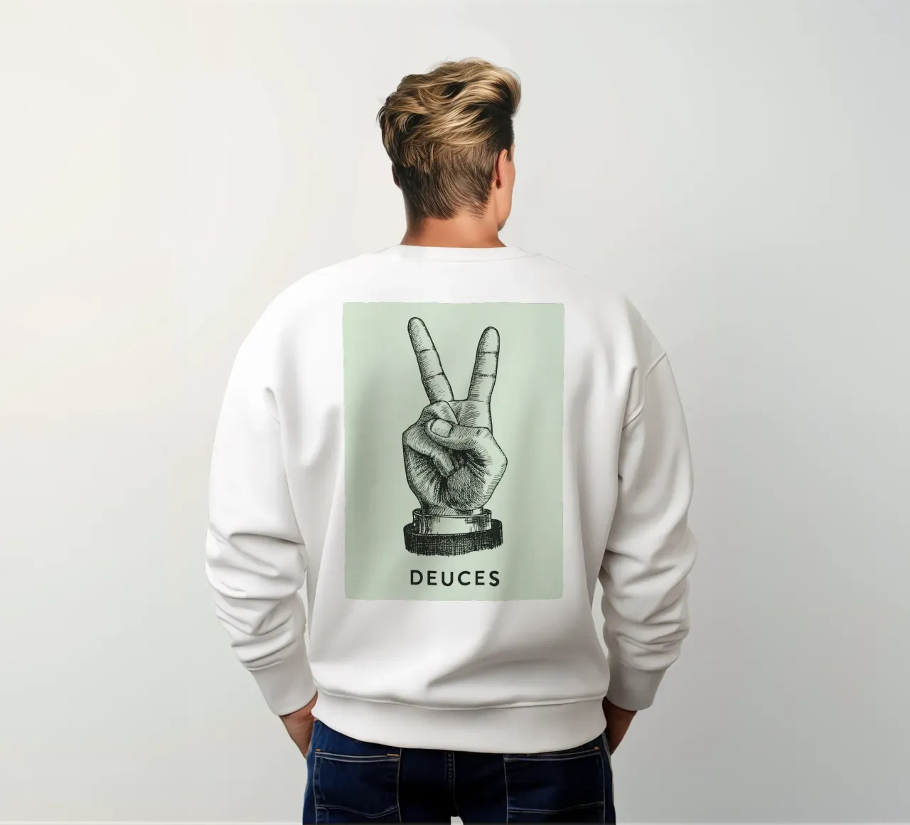 mano di pace dei due felpa da rapunsell