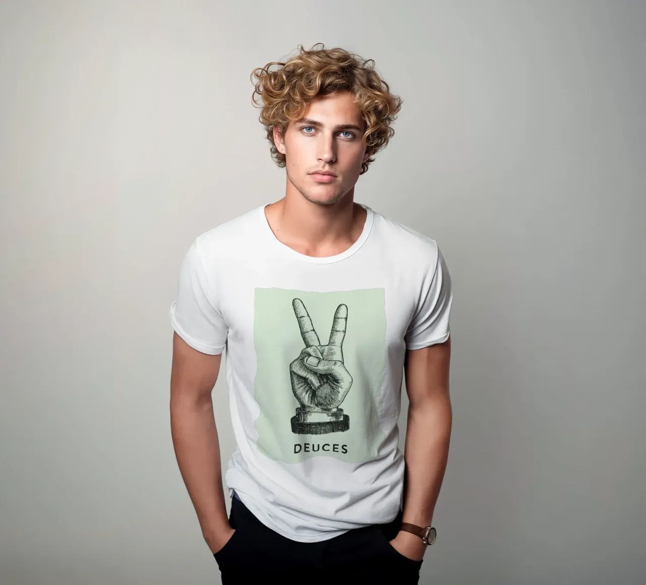 mano di pace dei due t-shirt da rapunsell