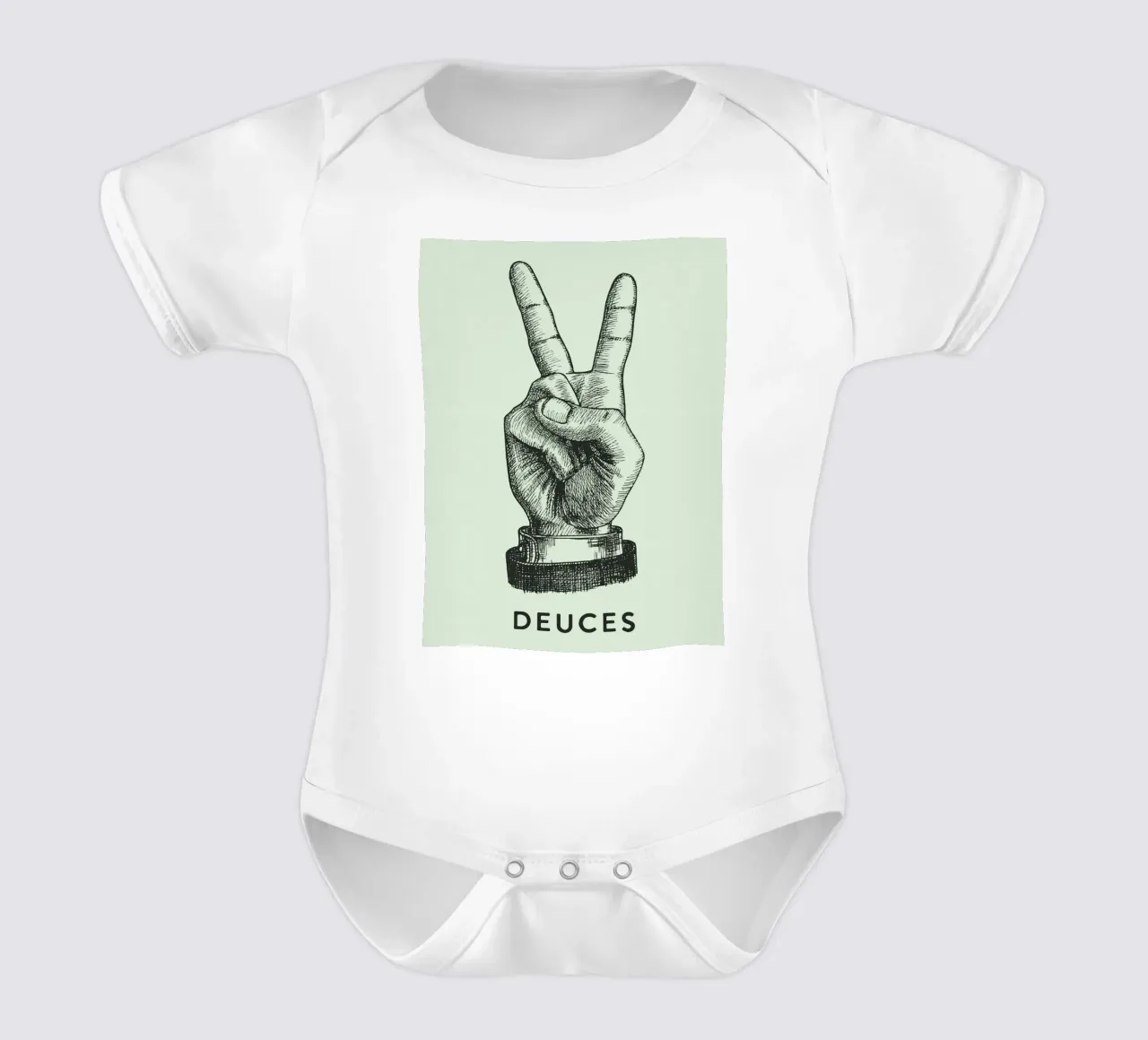 mano di pace dei due body neonato maniche corte da rapunsell