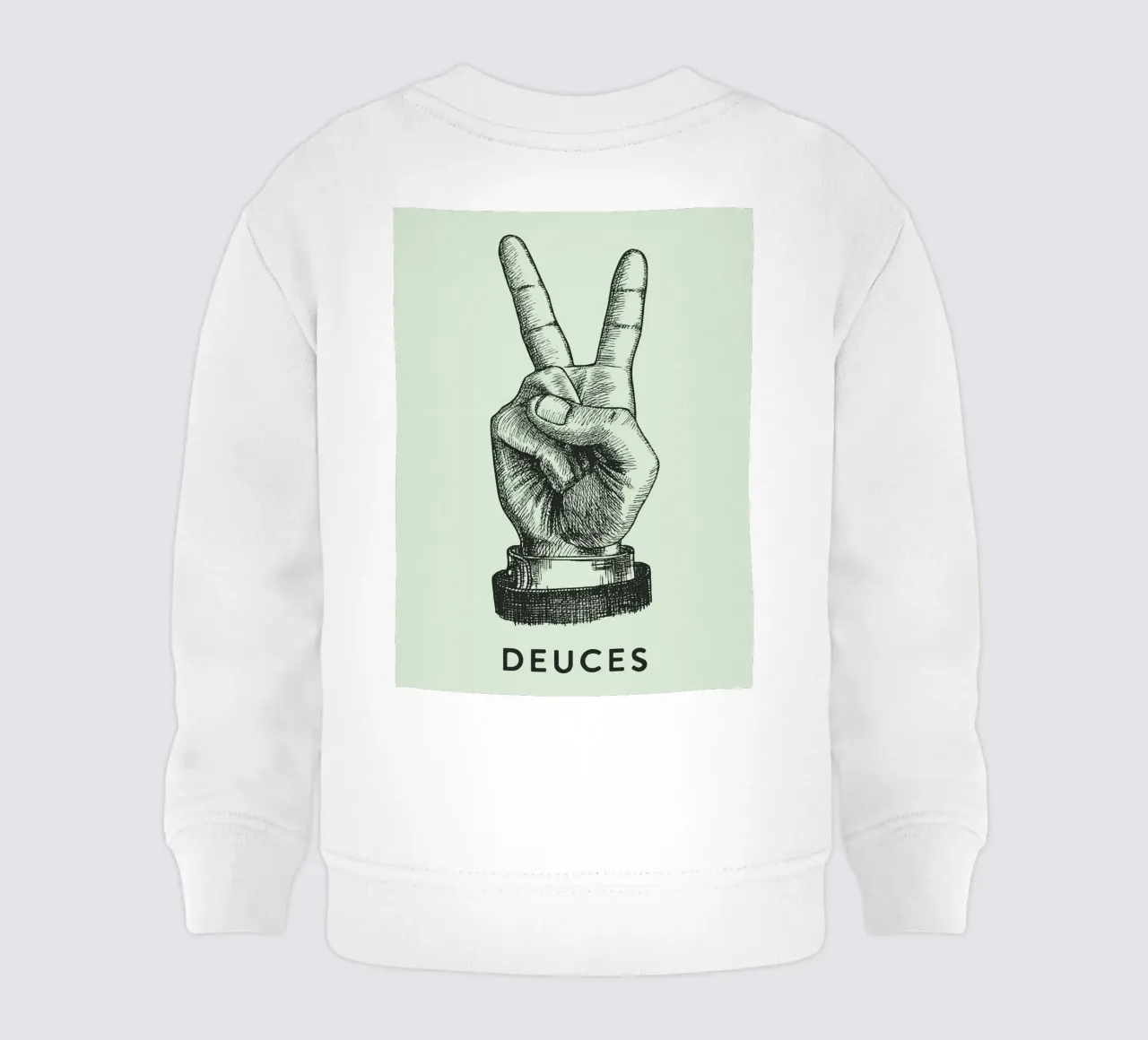 mano di pace dei due felpa neonato da rapunsell