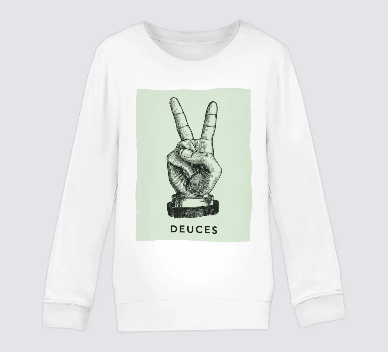 mano di pace dei due felpa bambino da rapunsell