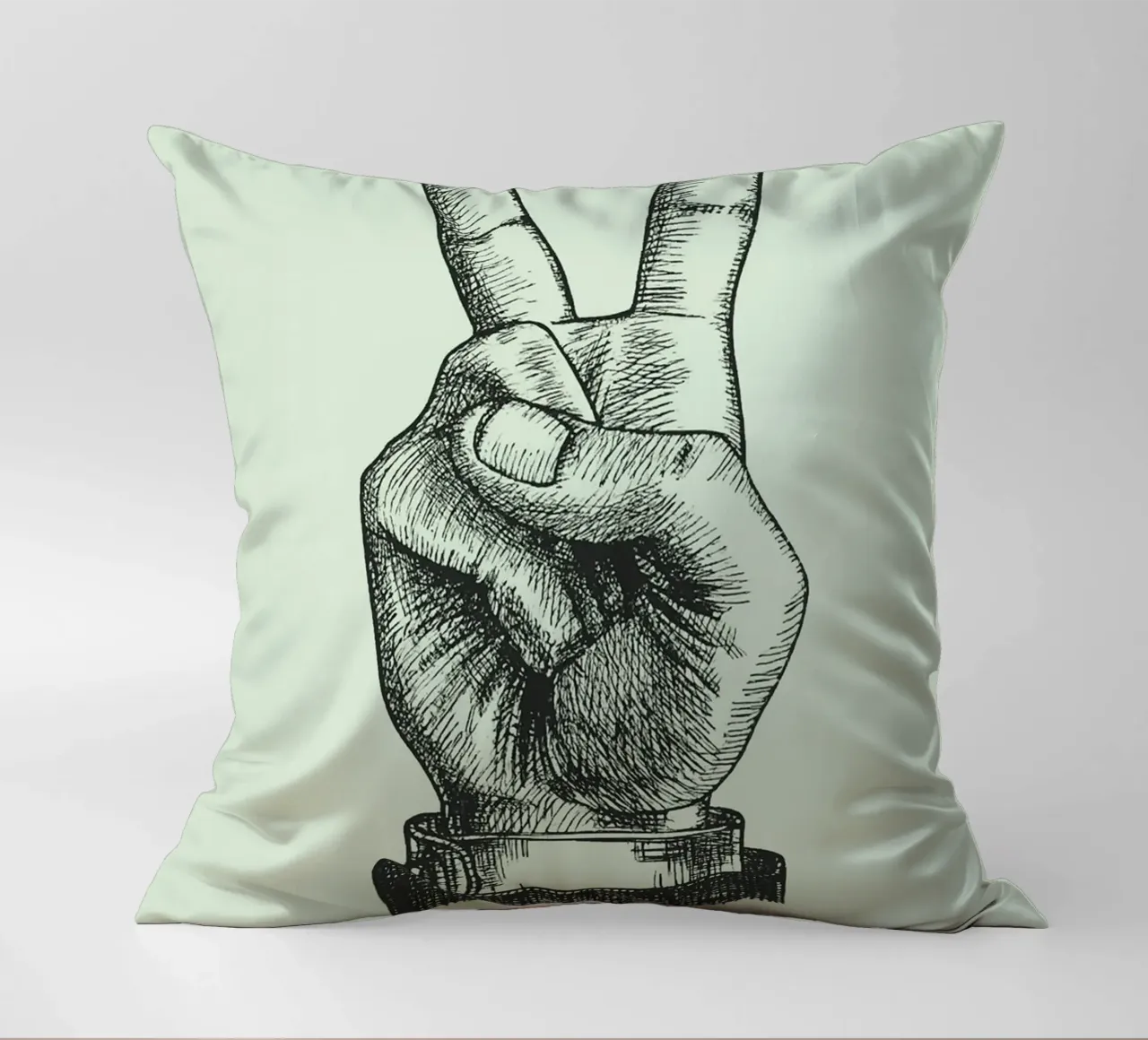 mano di pace dei due cuscino da rapunsell