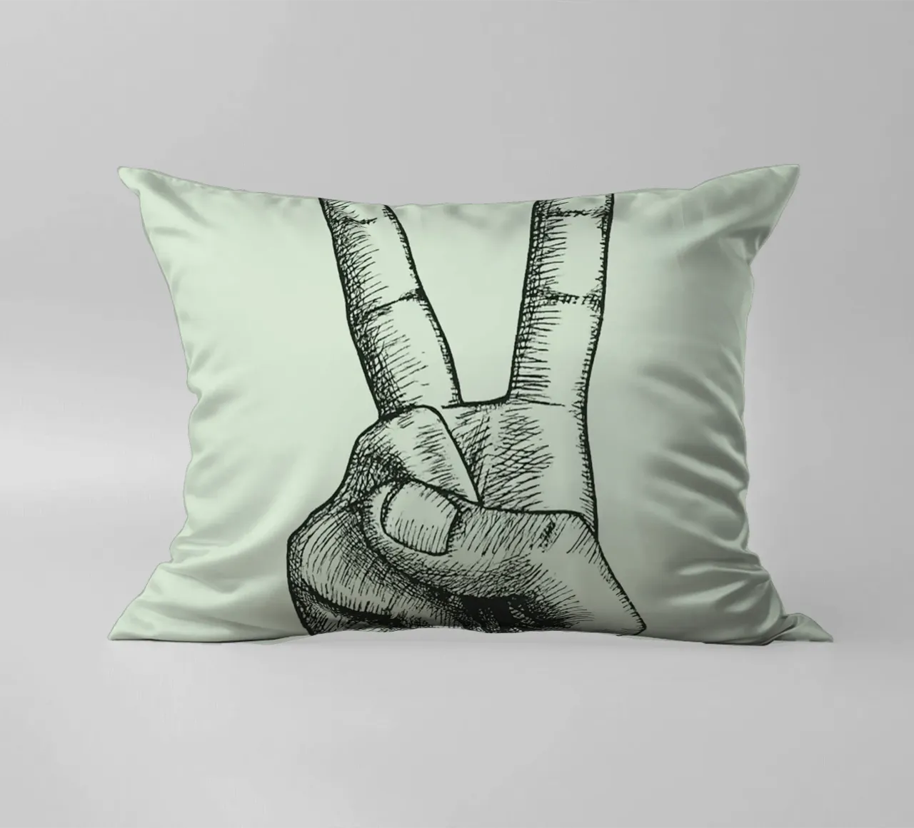 mano di pace dei due cuscino da rapunsell