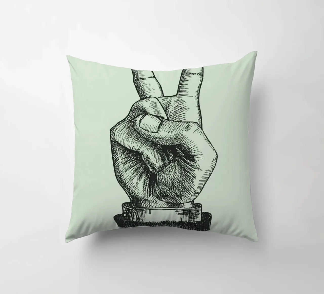 mano di pace dei due cuscino da rapunsell